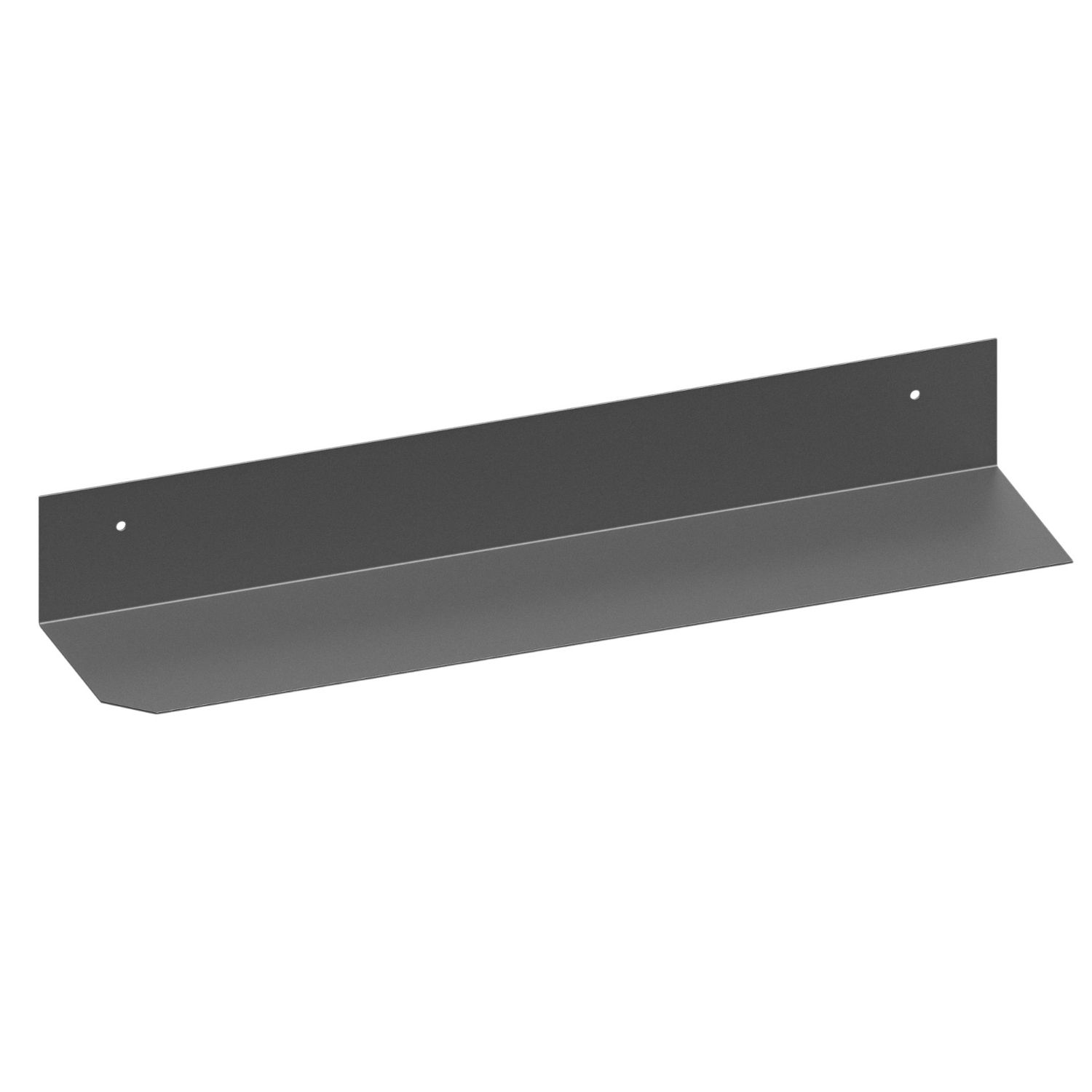 Metallbude - Raw L Wandregal 70 cm edelstahl