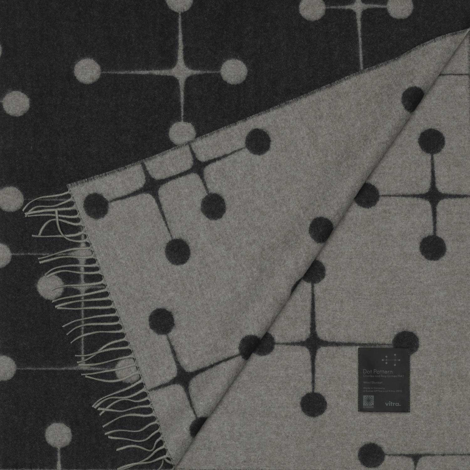 vitra eames wool blanket schwarz 3