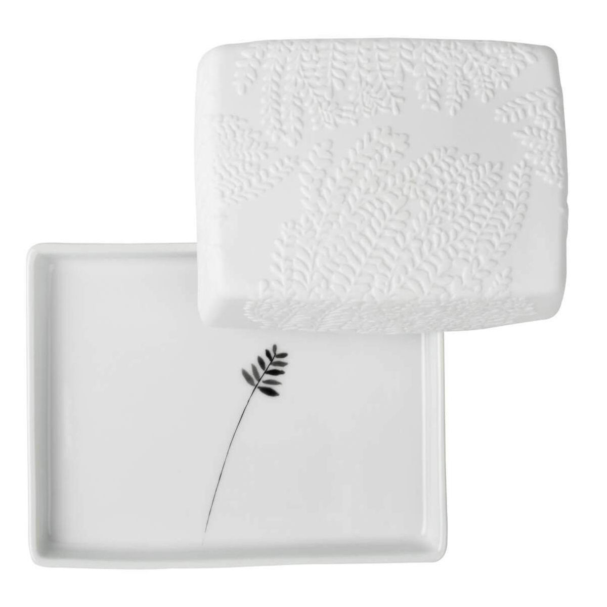 raeder dining mixandmatch butterdose farnblatt vonoben 54103