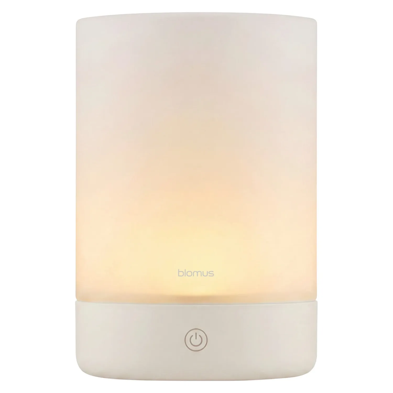 blomus - CALMA LED Akku Leuchte L silk gray
