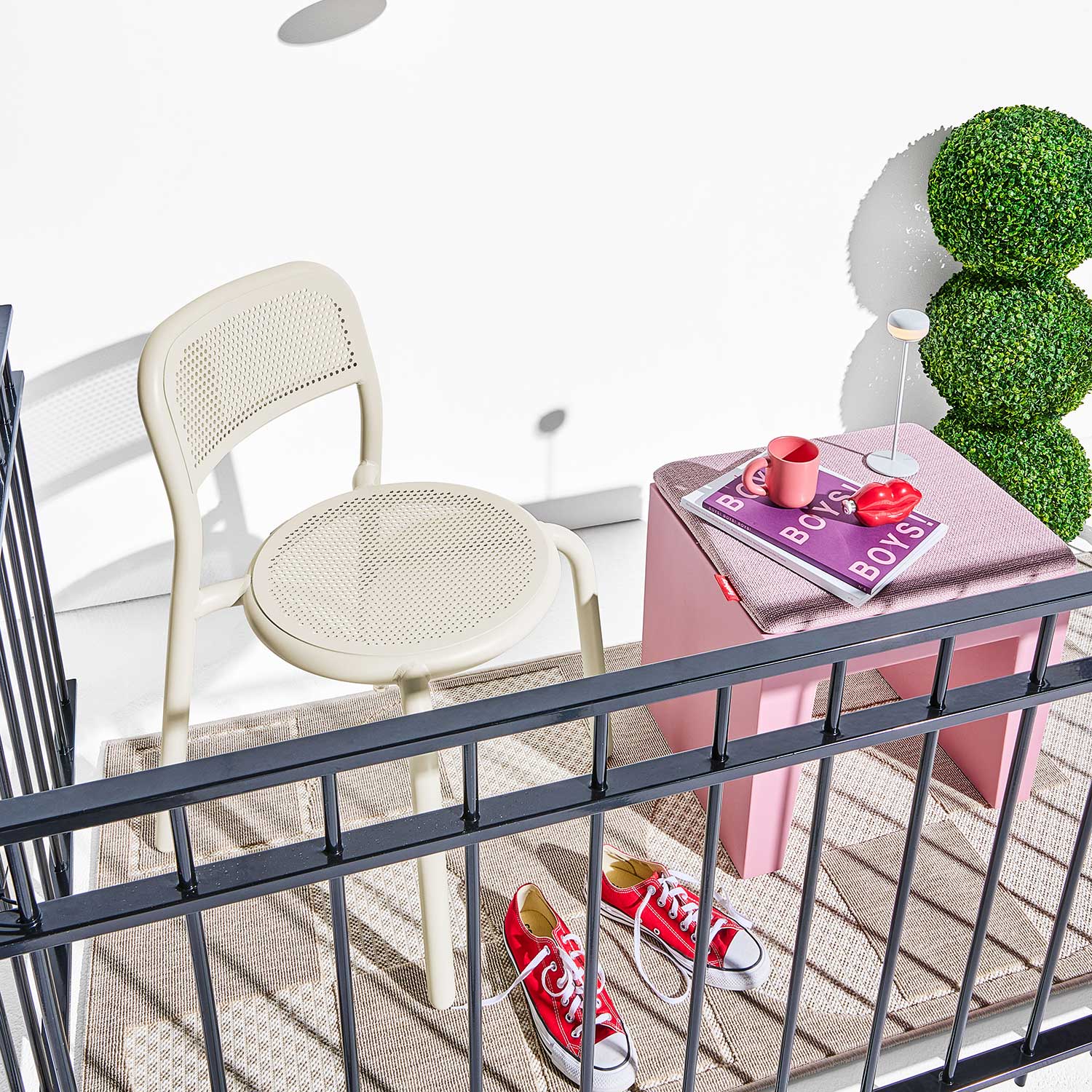 carpretty catwalk jigsaw cream white fatboy 99860