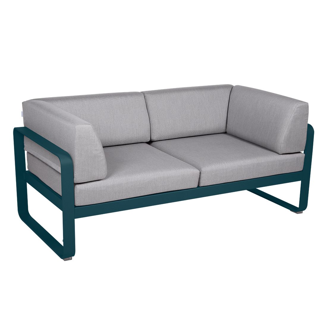 fermob bellevie club sofa acapulcoblau flanellgrau 66040