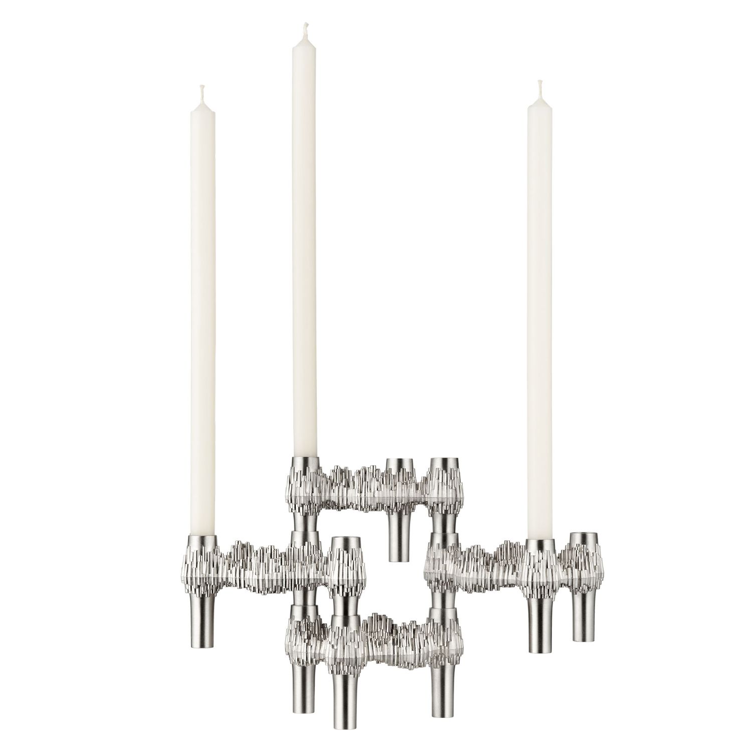 STOFF Nagel - Quist Kerzenhalter chrom 1 Stück