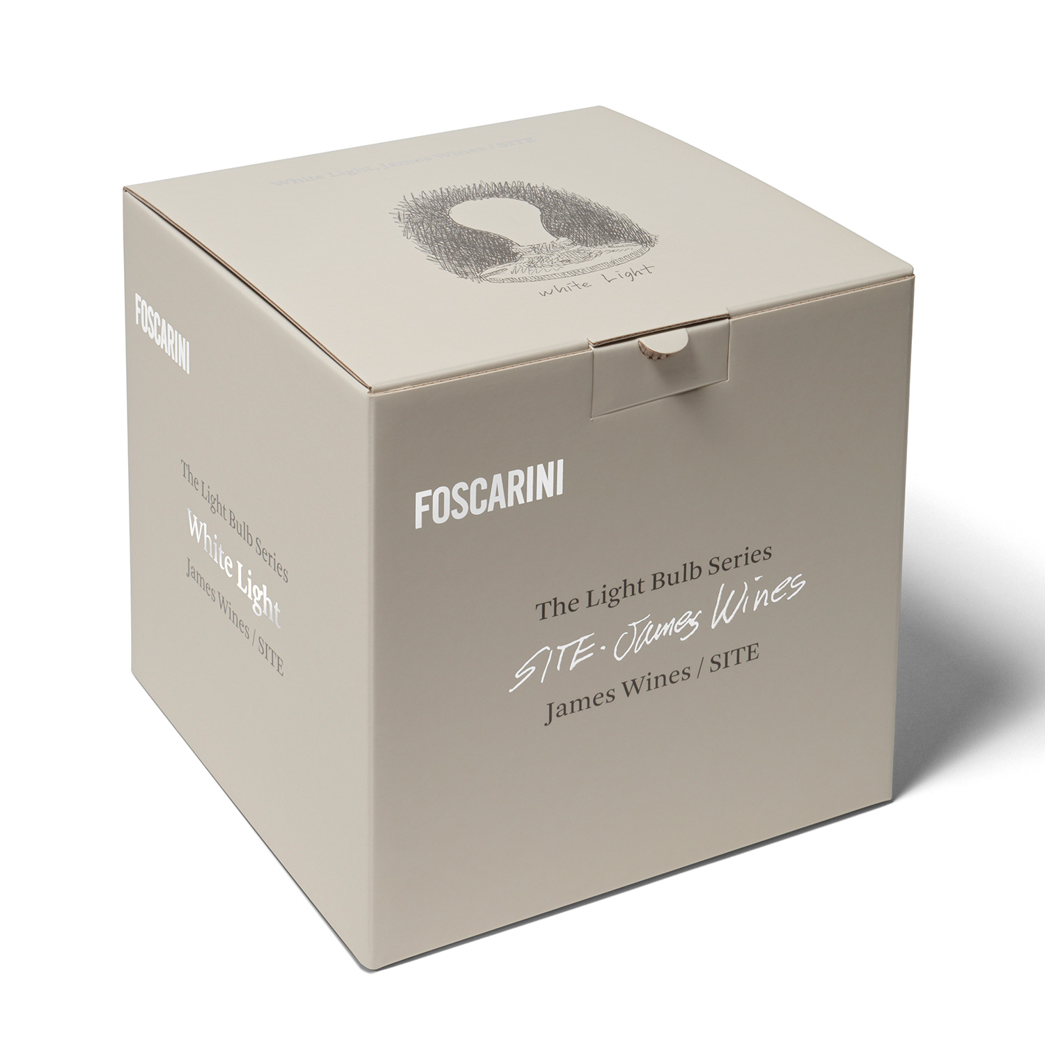 foscarini light bulb weiss verpackung 74667
