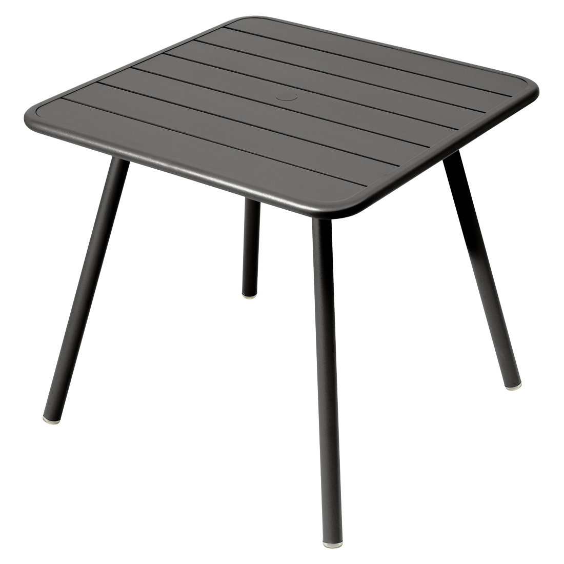 fermob luxembourg tisch 80cm lakritze 64532