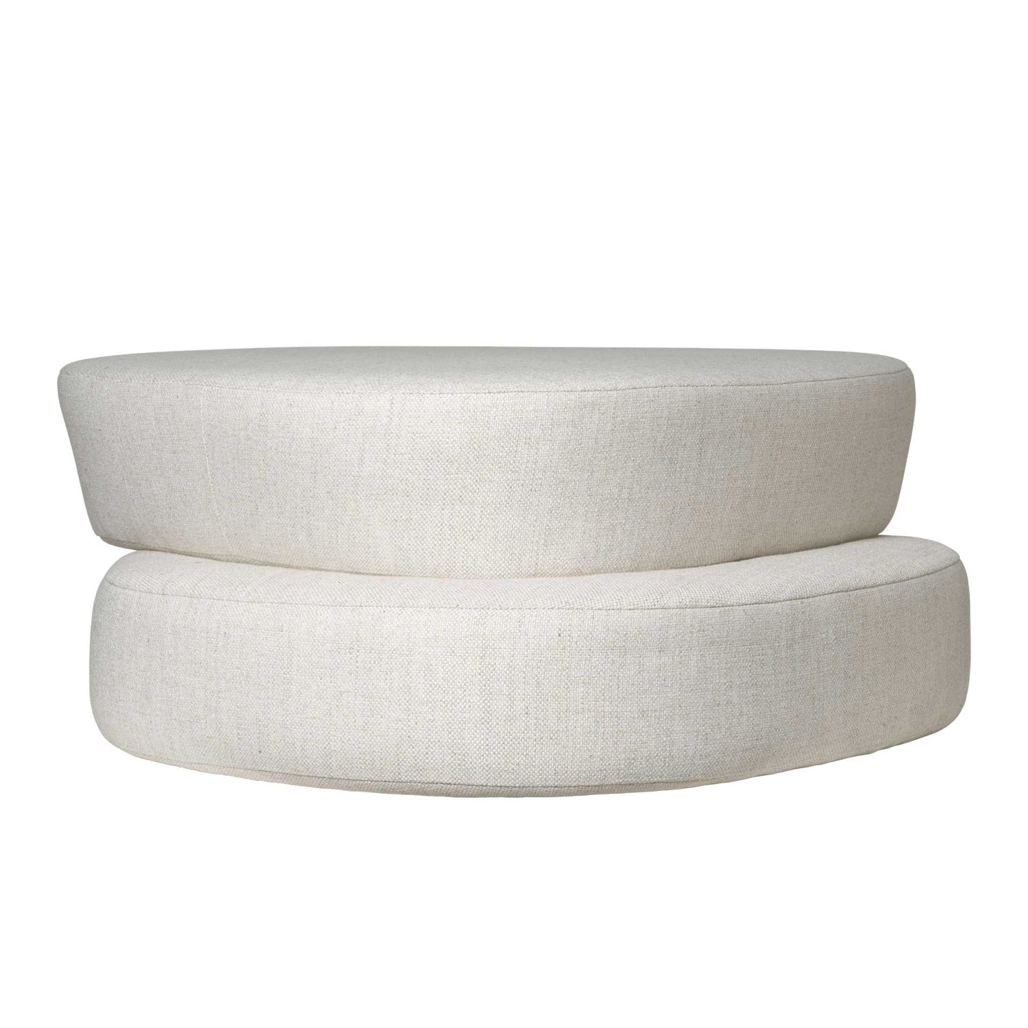 Ferm Living - Plyo Ottoman Staple off-white