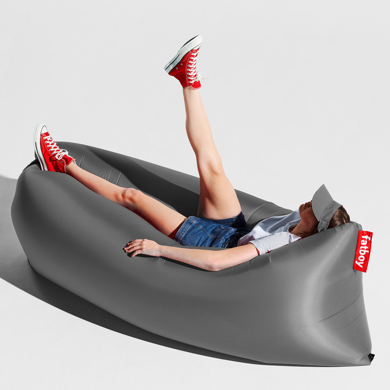 lamzac steel grey fatboy 99794