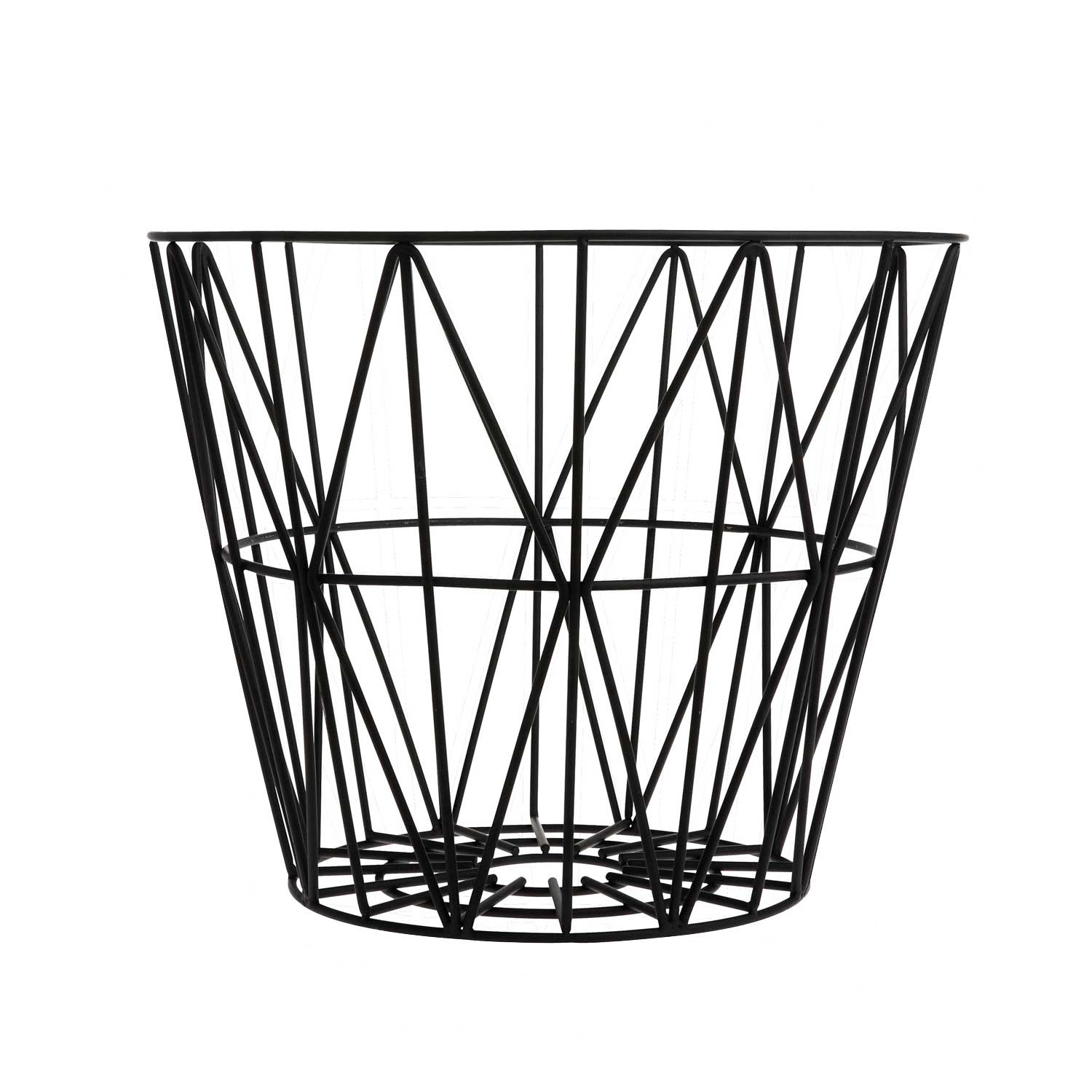 Ferm Living - Wire Basket schwarz small