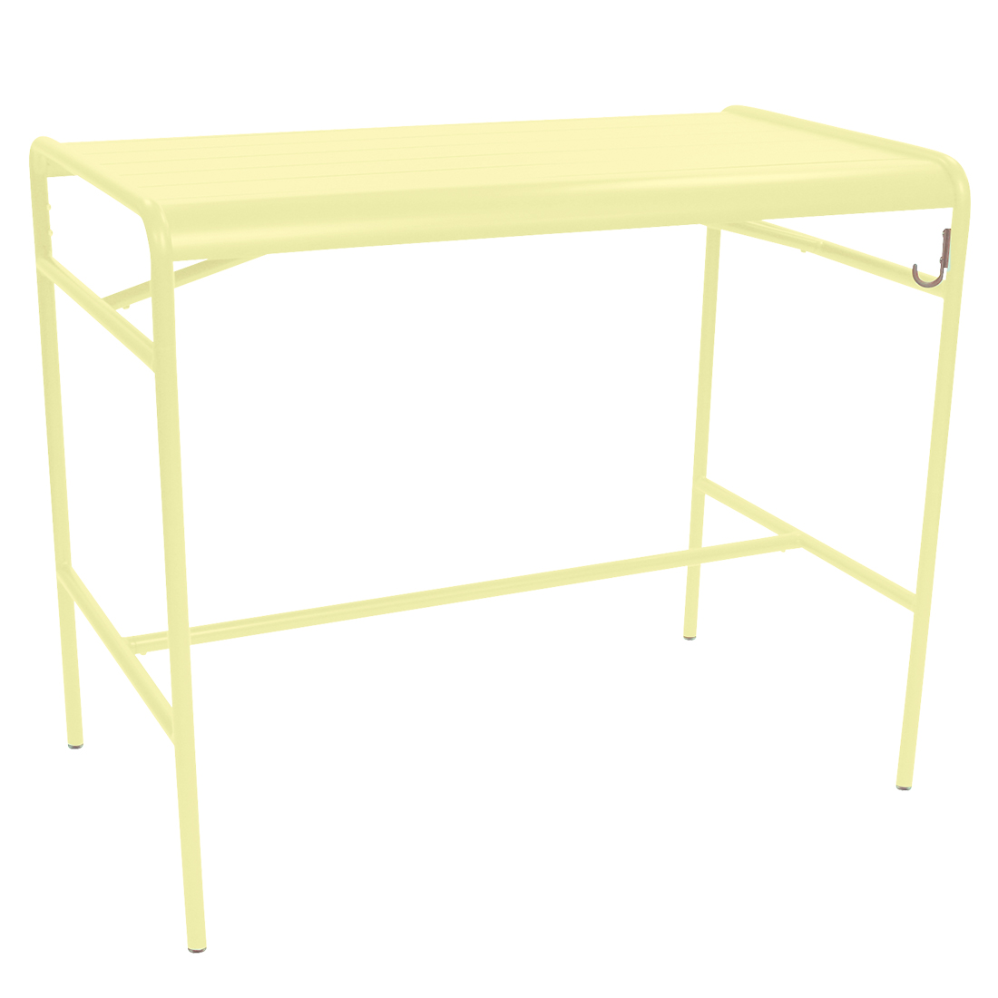fermob luxembourg hoher tisch 126 zitronensorbet A6 64431