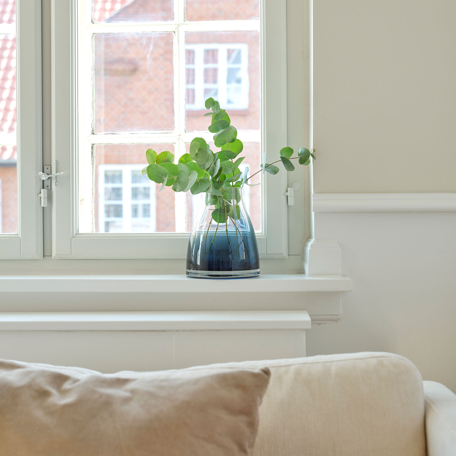 Ro Collection - Flower No. 2 Vase indigo blue