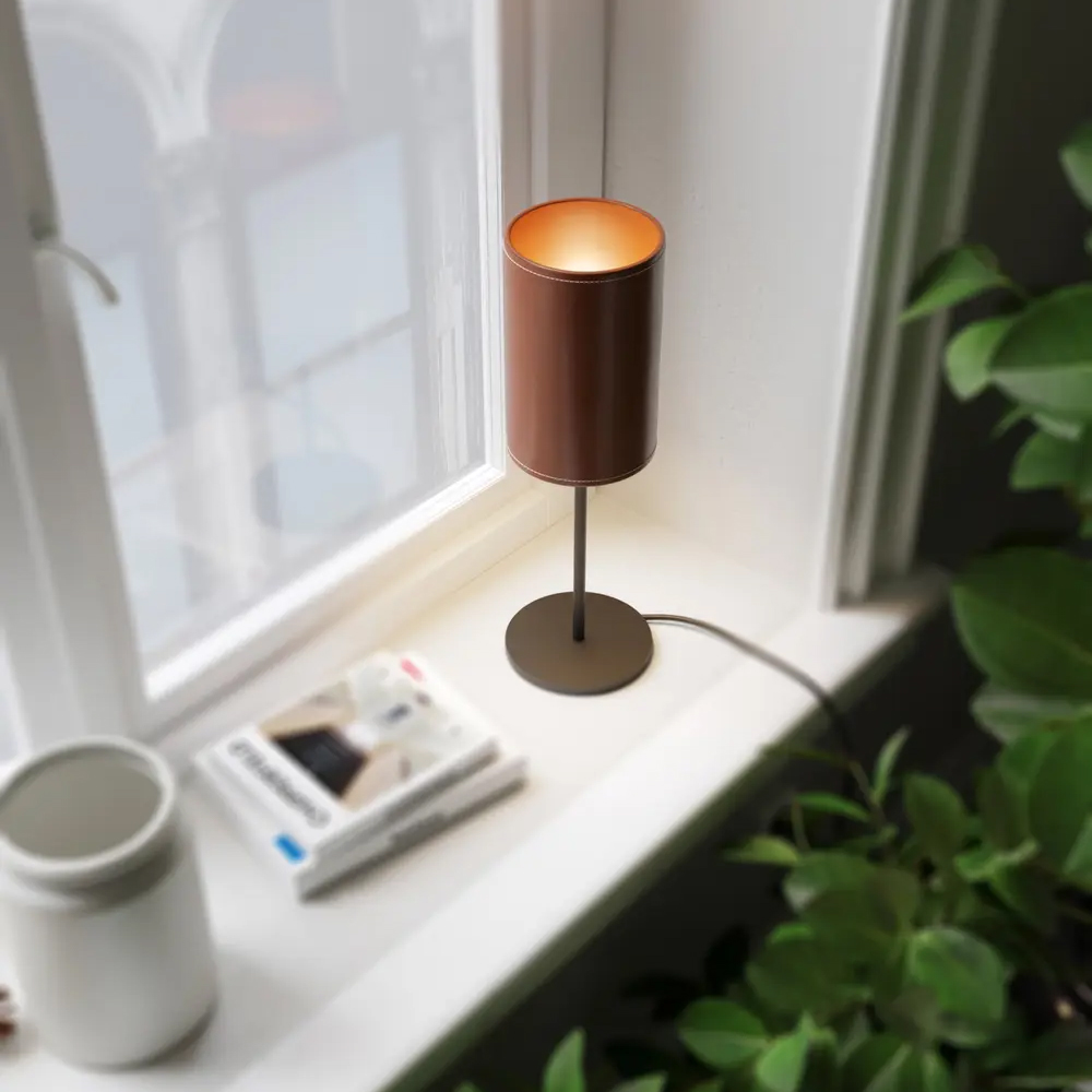 Cuero - Tower Tischleuchte S pollo