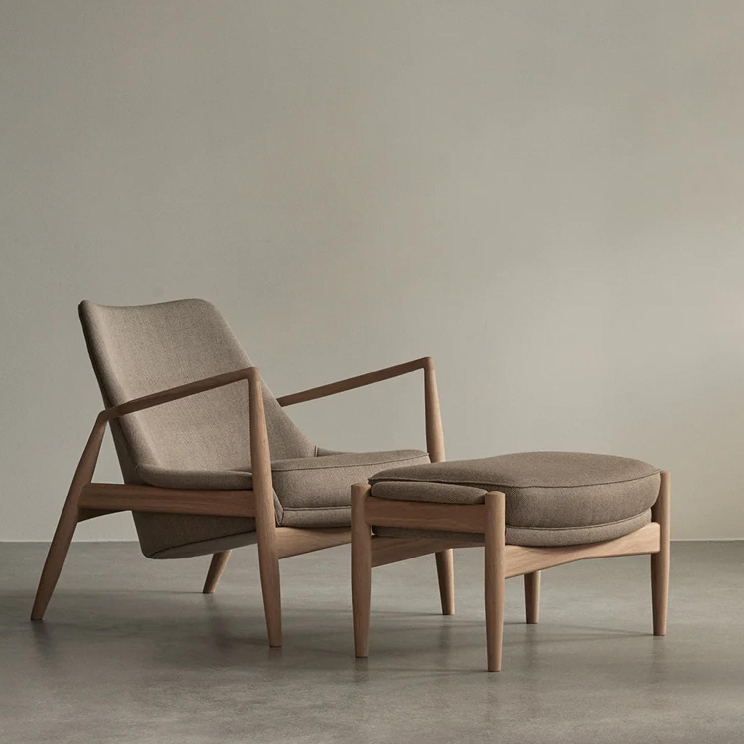 Audo - Seal Fußteil Walnut/braun