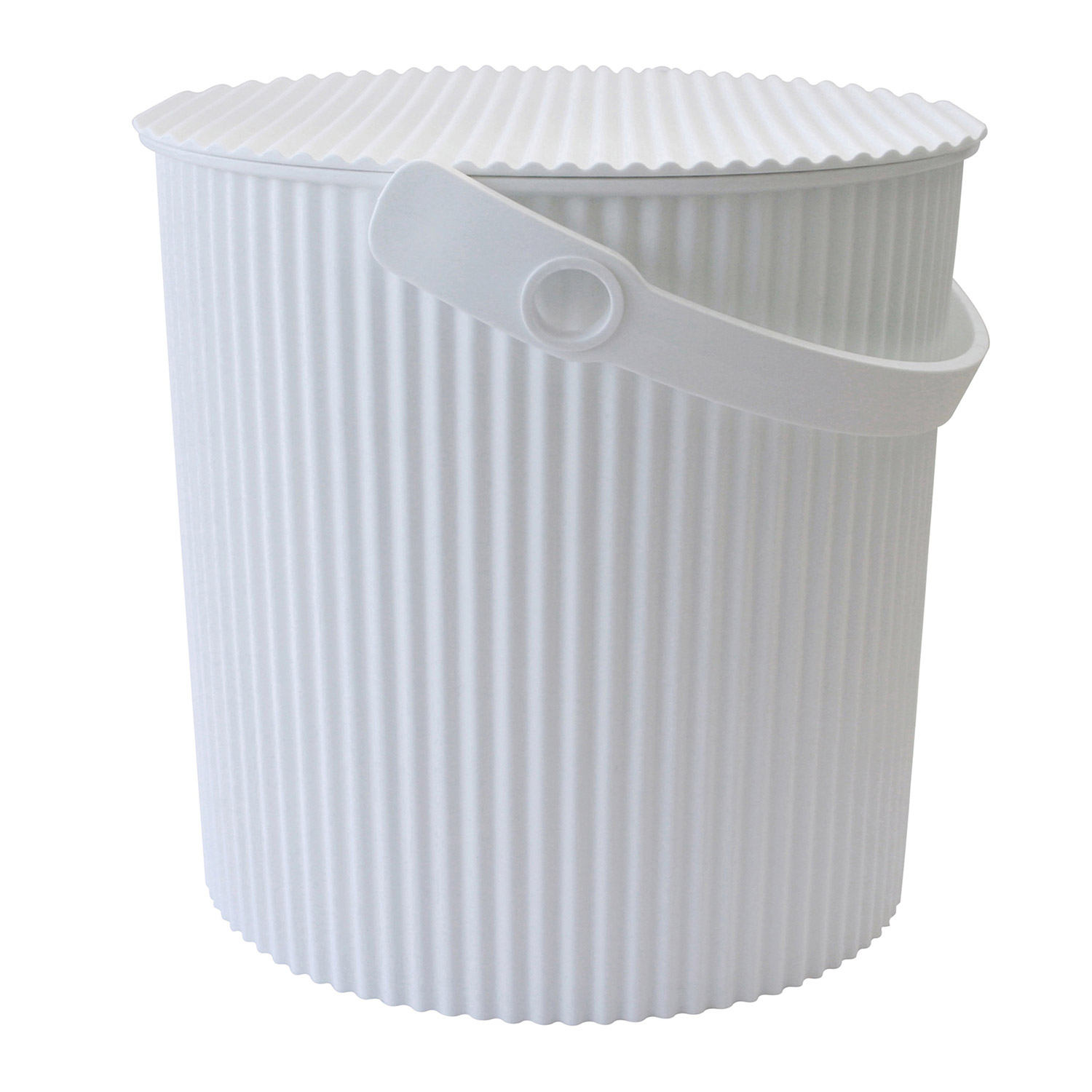 Hachiman - Omnioutil Eimer mit Deckel 10 l weiß