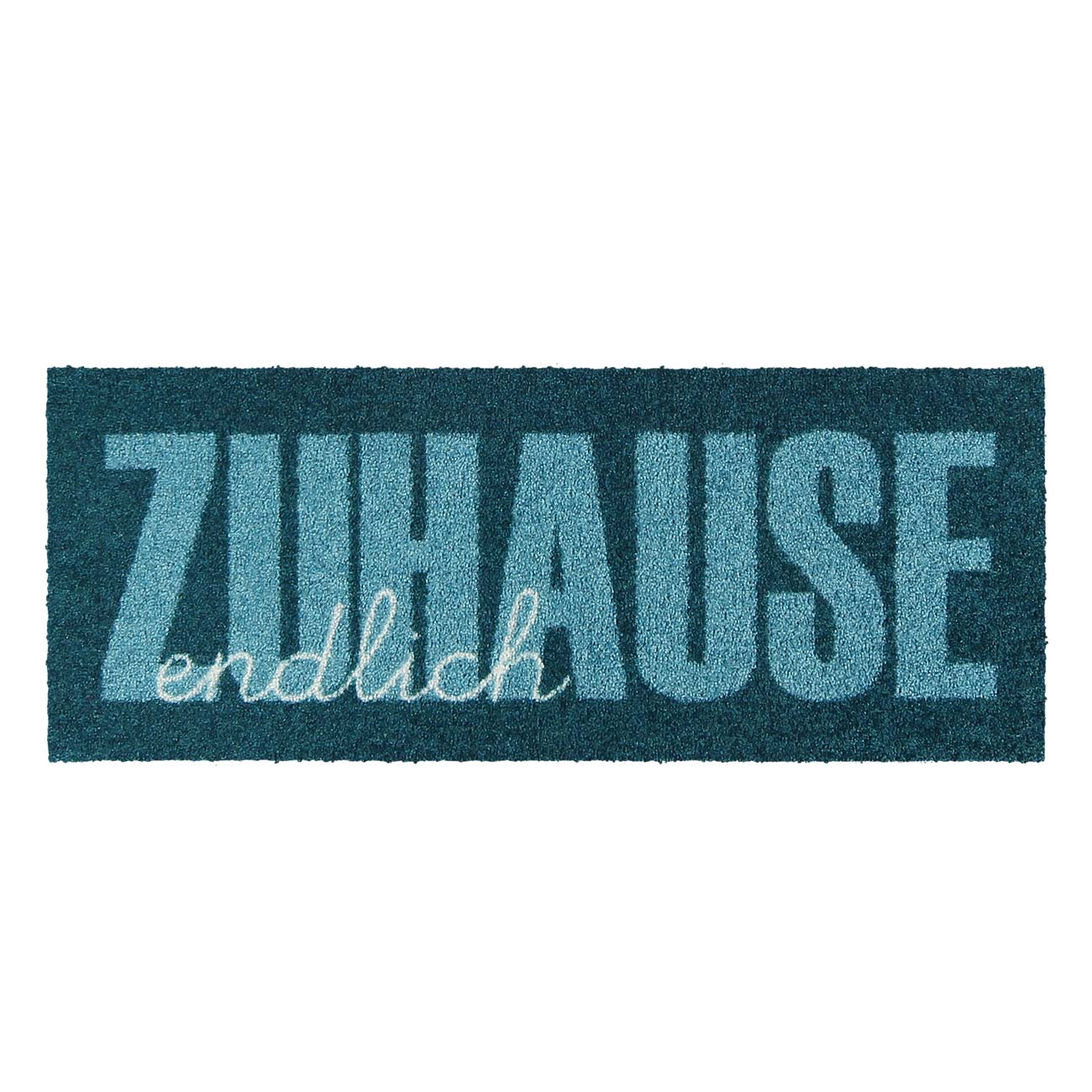 Salonlöwe - Zuhause Type aqua 30x75 cm Fußmatte