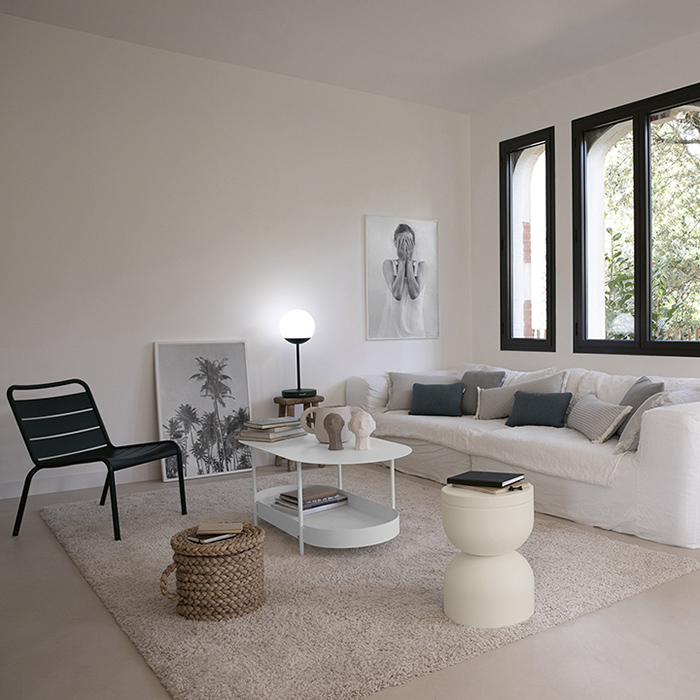 fermob piapolo hocker lehmgrau 97934