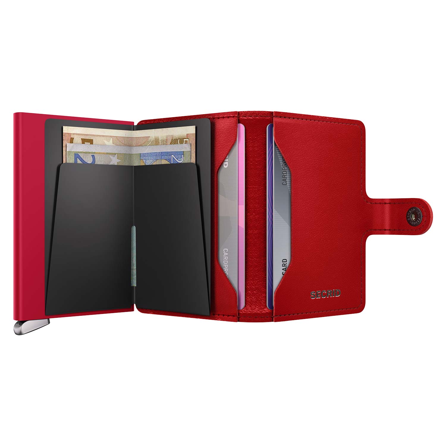 Secrid - Premium Miniwallet Emboss Diamond schwarz