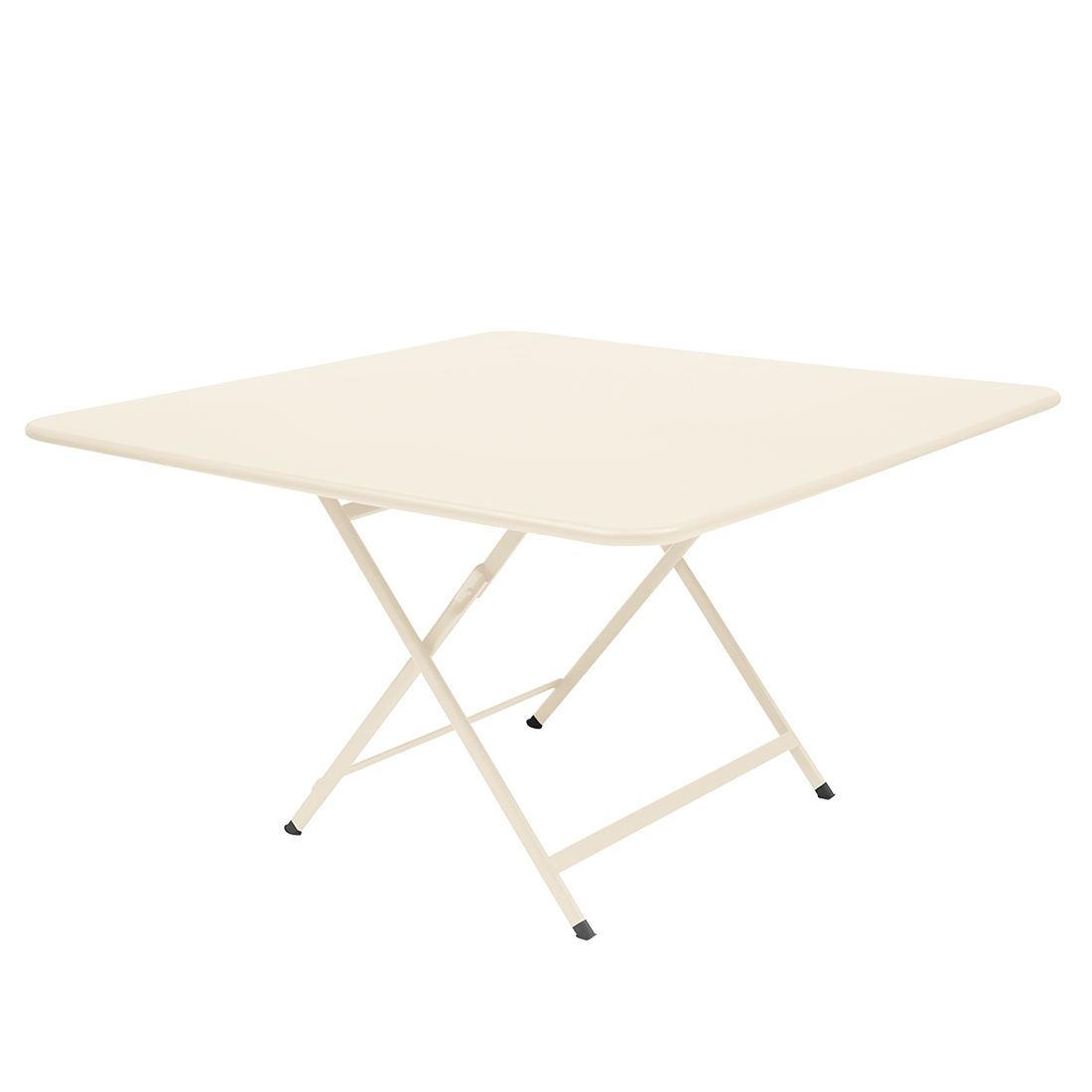 Fermob - Caractère Tisch eckig 128x128 cm Latte-Beige