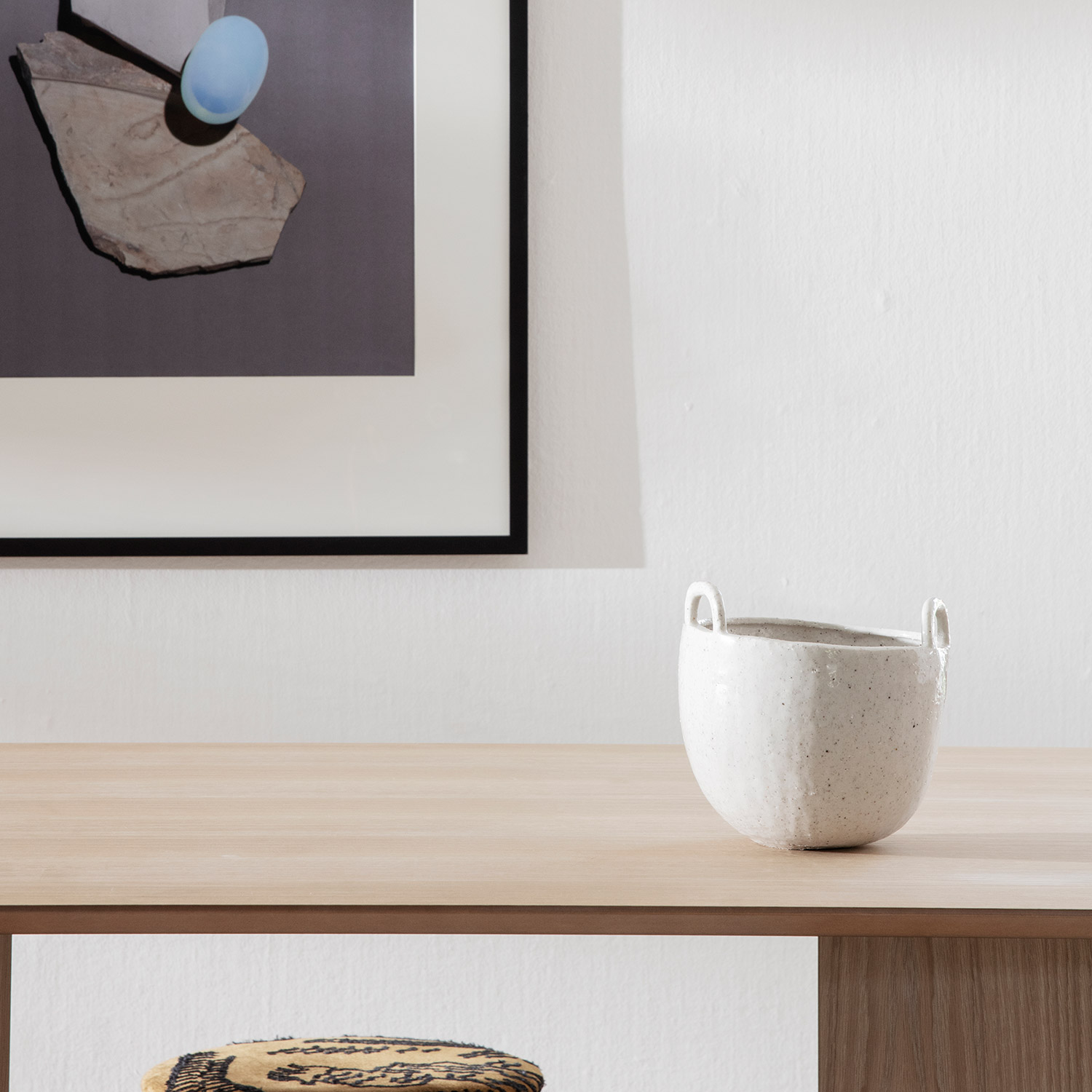 ferm living speckle pot sideboard