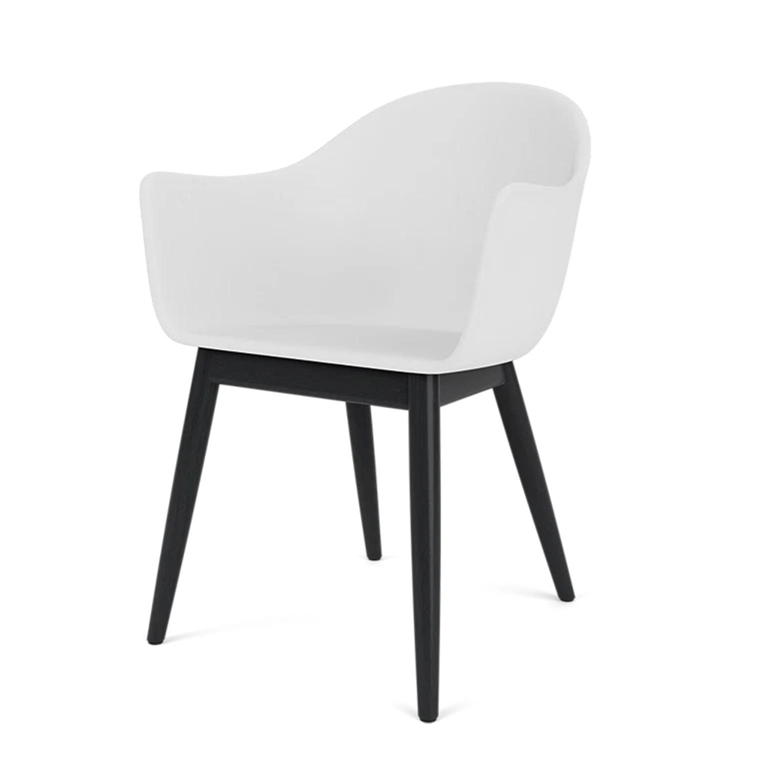 Audo - Harbour Holz/Kunststoff hoch Black Oak/hellgrau