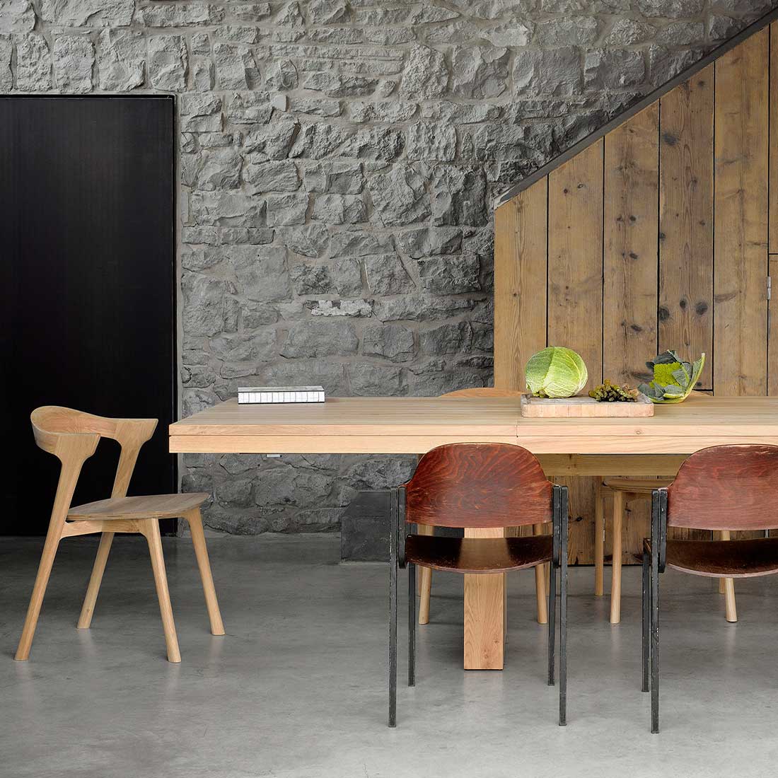 ethnicraft double eicheholz tisch ambiente ausziehbar 88792