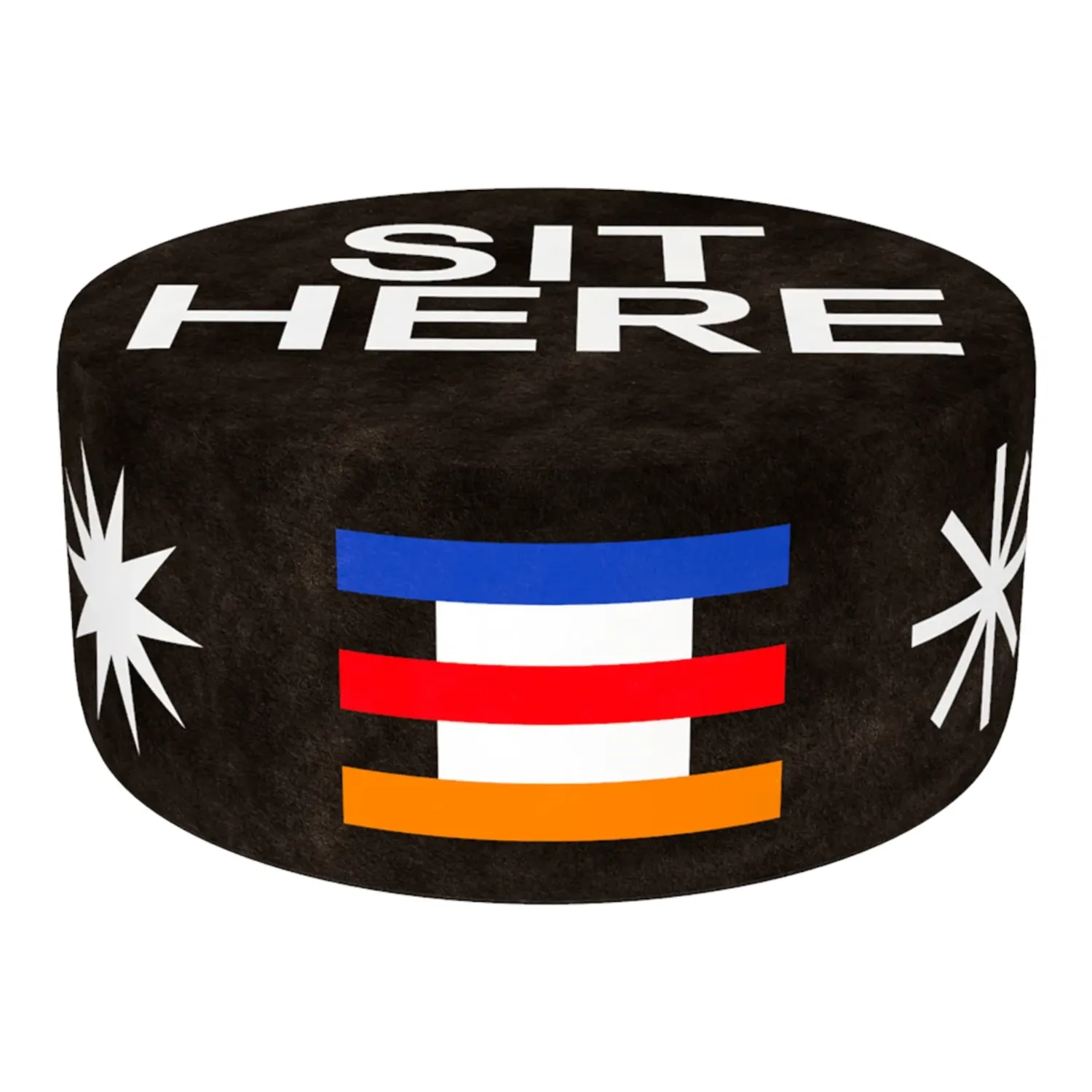 Qeeboo - Oggian Sit Here Pouf