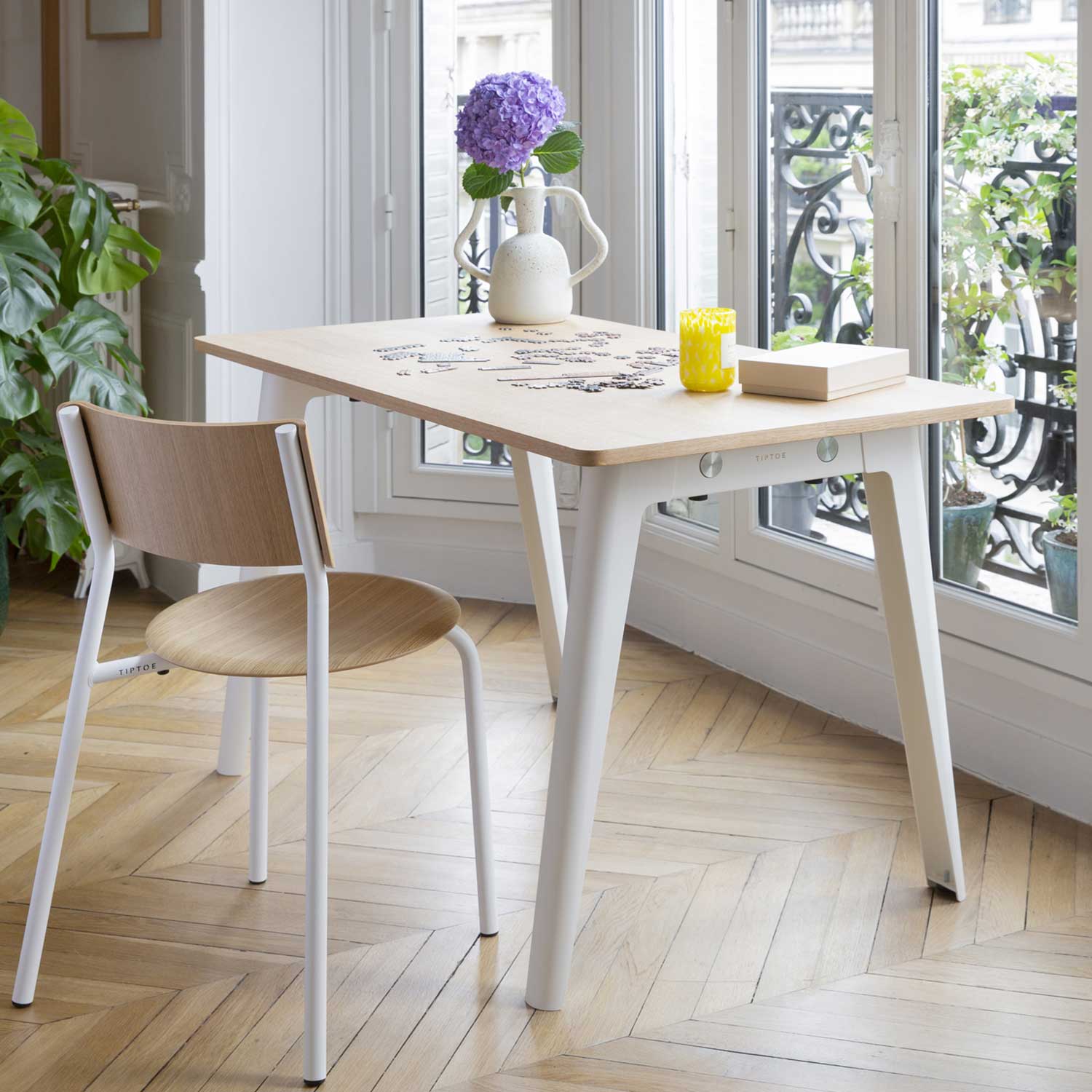 Tiptoe - SSD Stuhl öko-zertifiziert graphitschwarz/Eiche