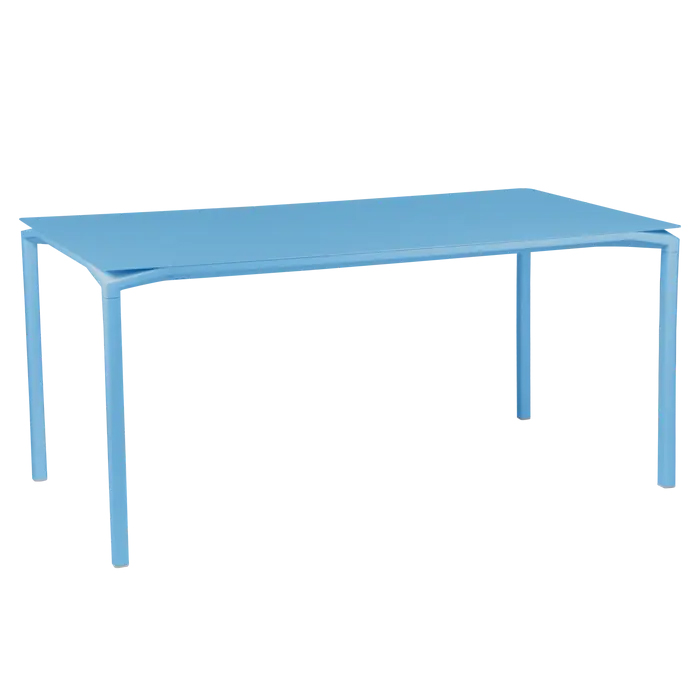 Fermob - Calvi Tisch 160x80 cm maya-blau