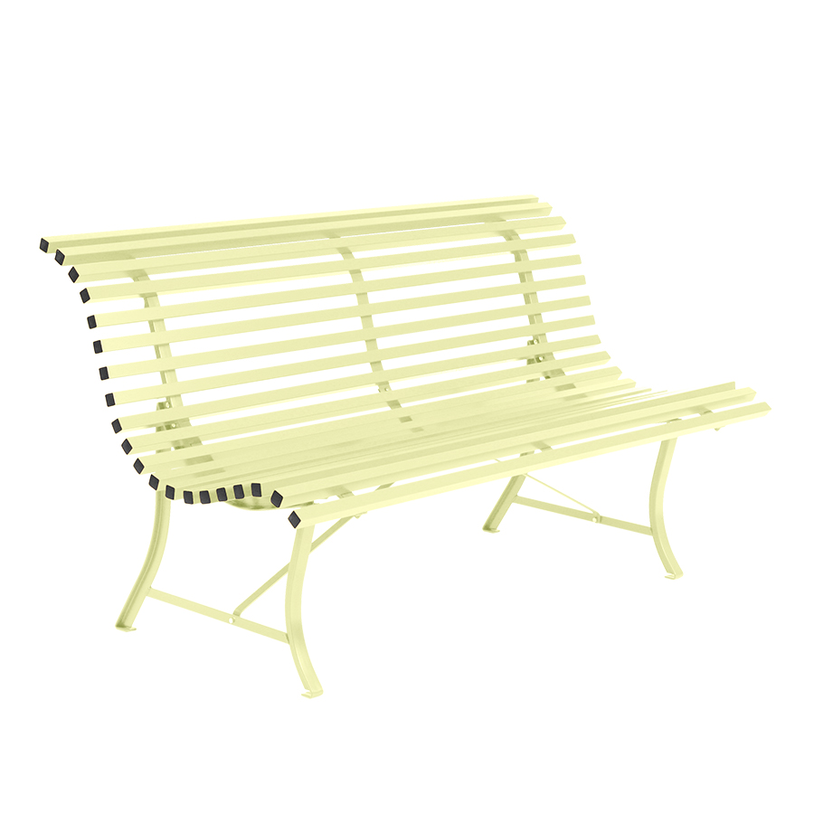 fermob louisiane bank 150 zitronensorbet 64748