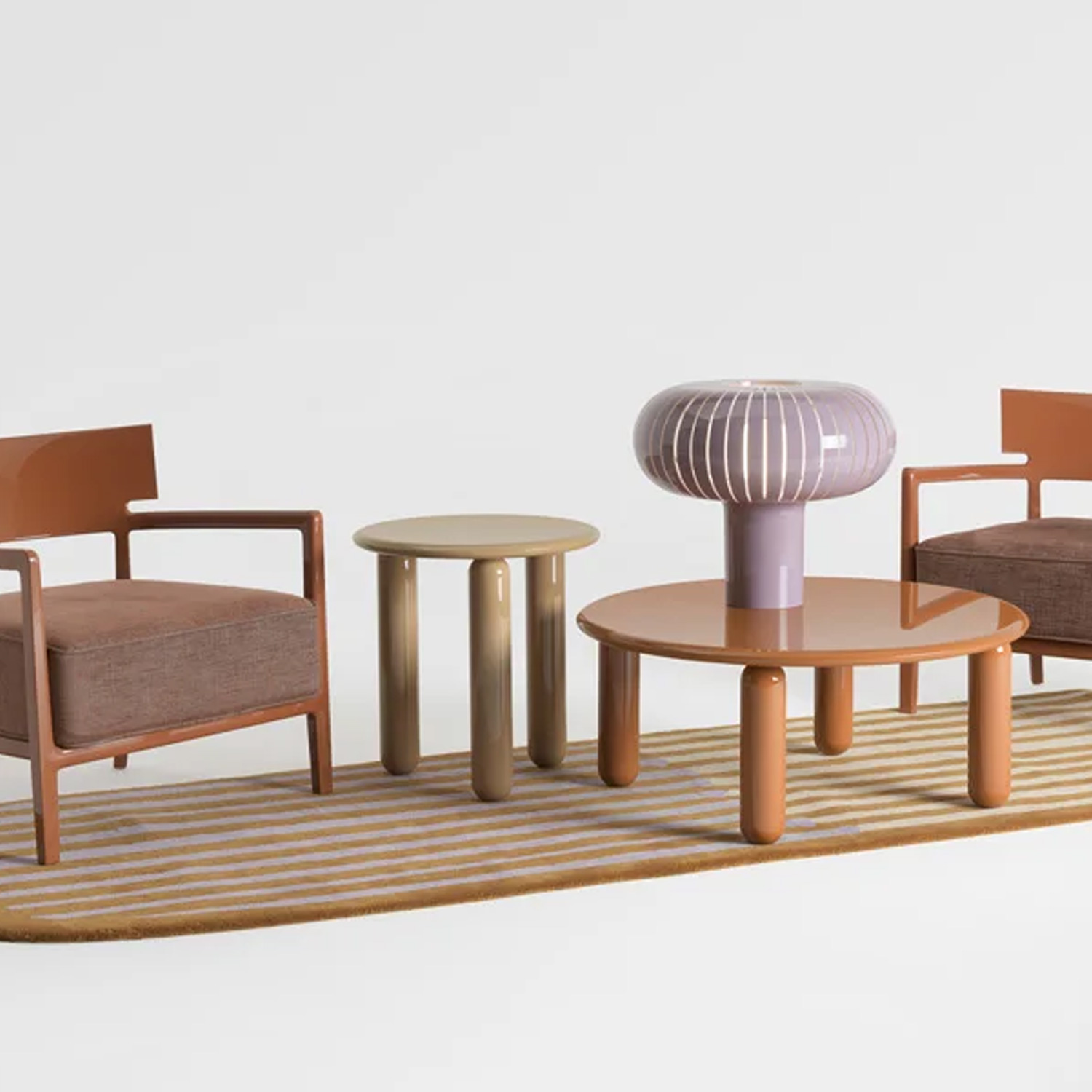 Kartell - Teresa Tischleuchte orange Special Edition