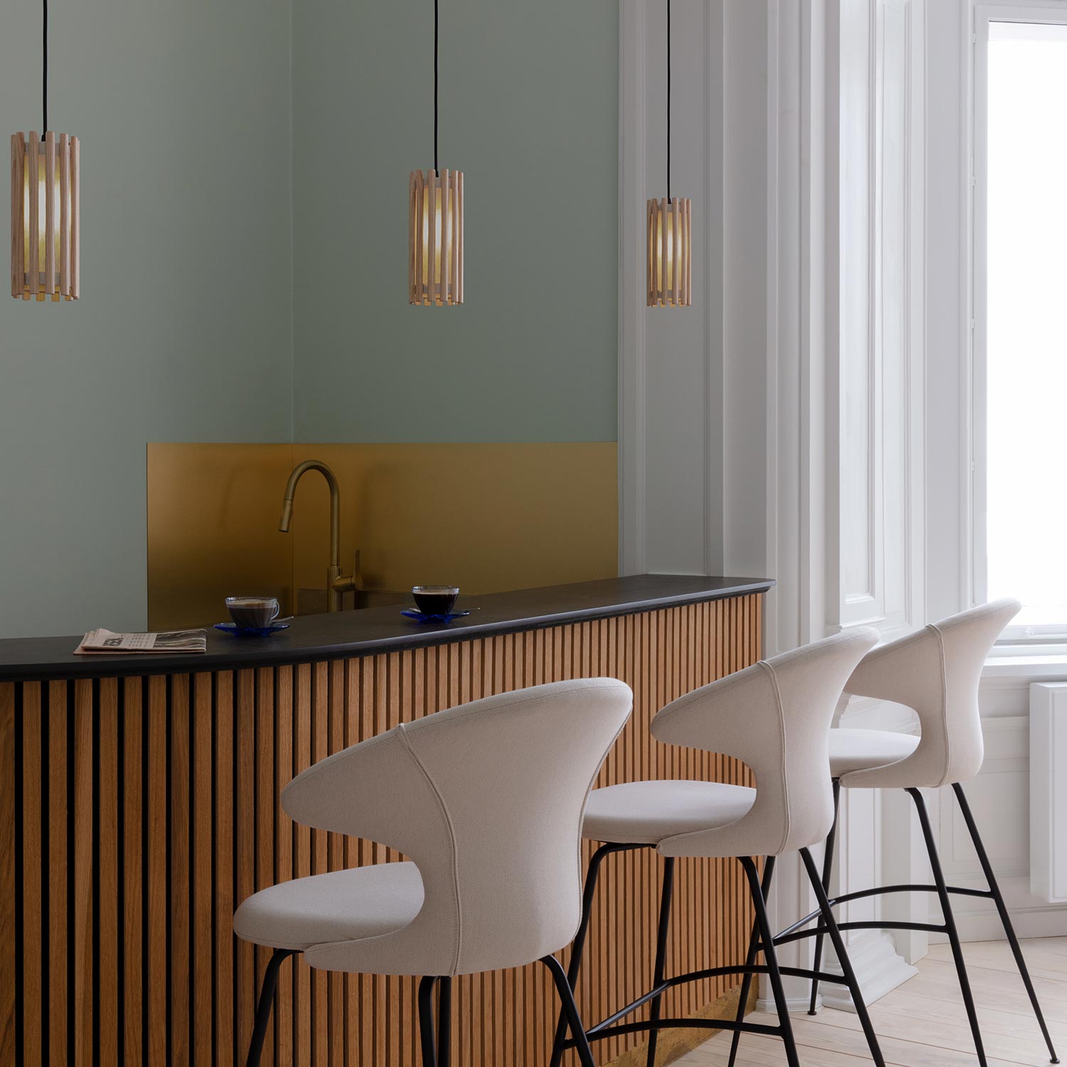 umage time flies barstuhl white sands schwarz bar 92422