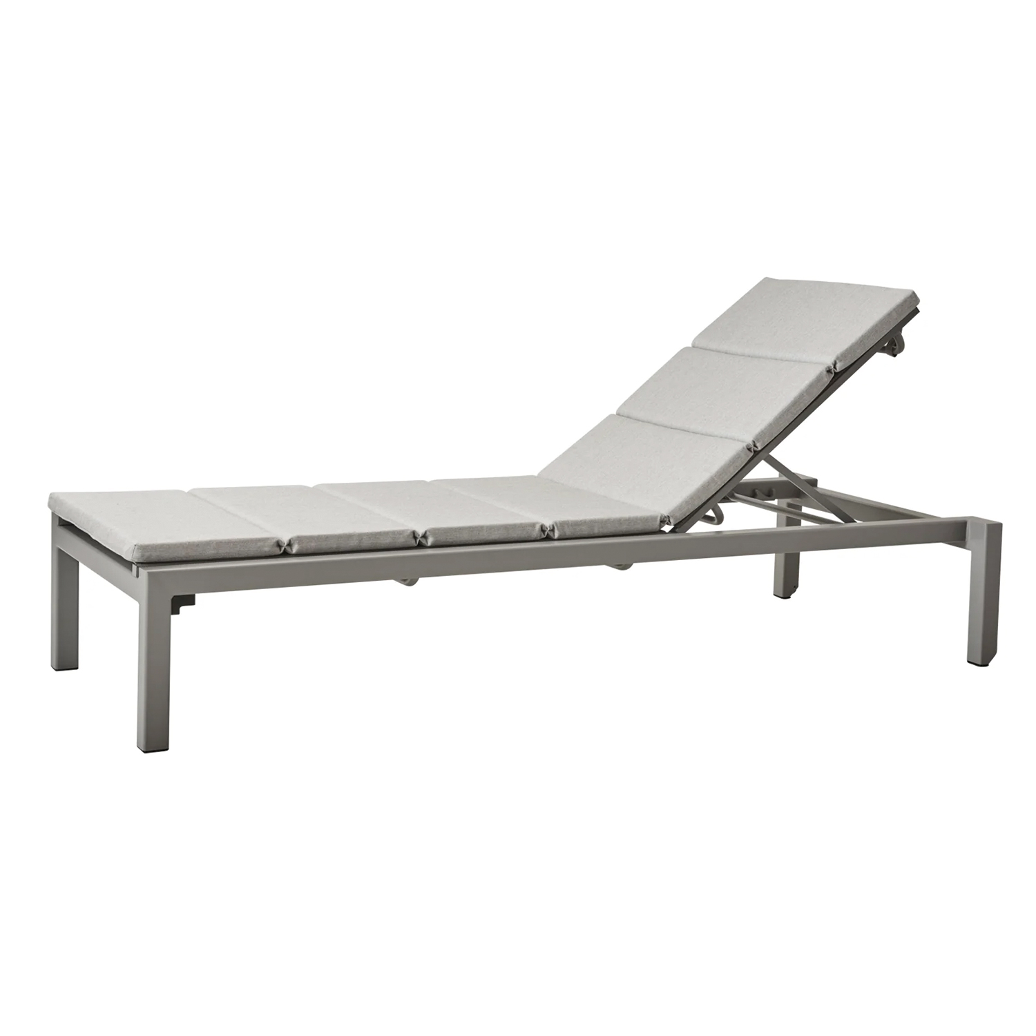 cane line relax sonnenliege light grey kissen freisteller 89392