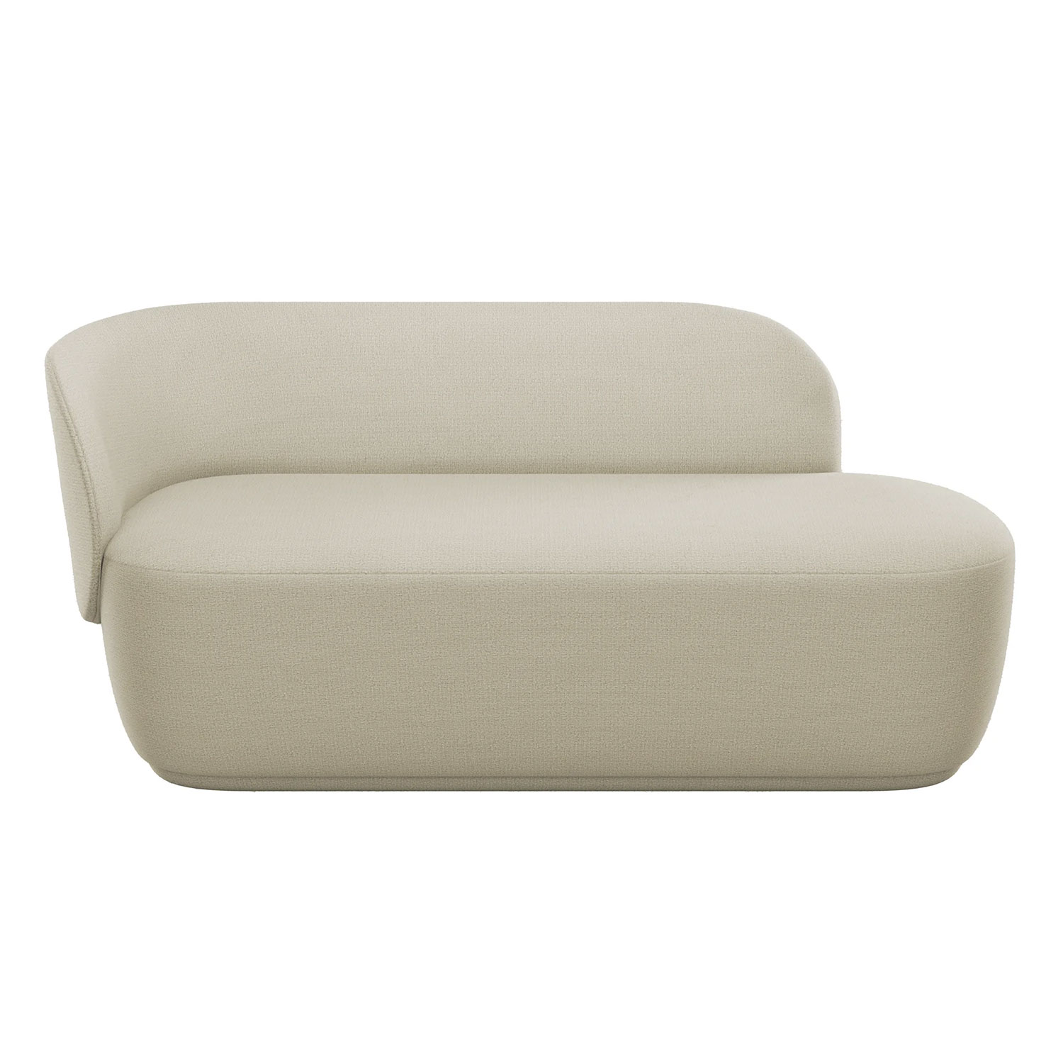 blomus - KUON Chaiselongue Boucla beige links