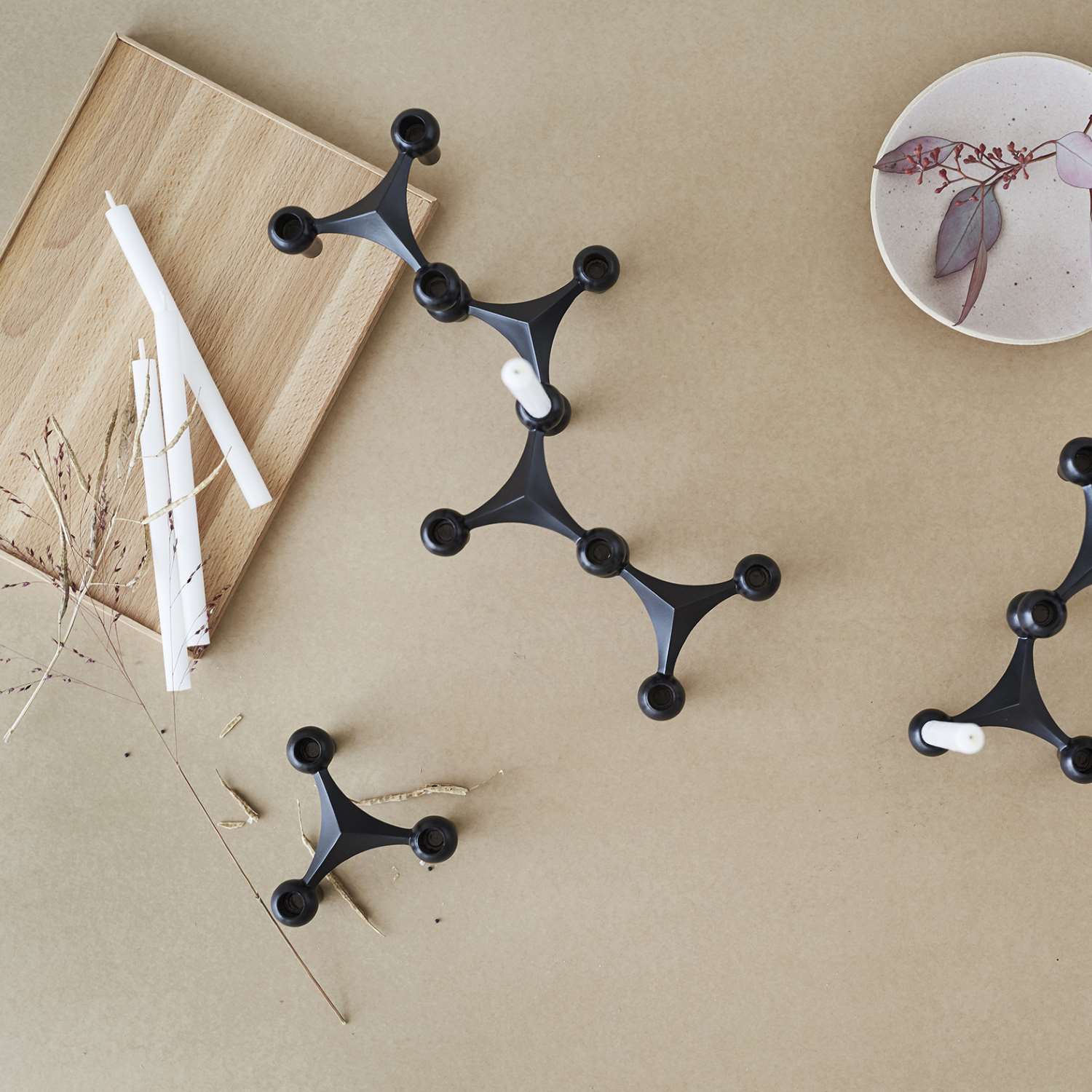 stoff nagel schwarz oben