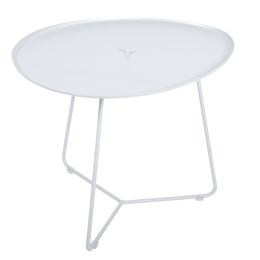 fermob cocette niedriger tisch baumwollweiss 01 64205