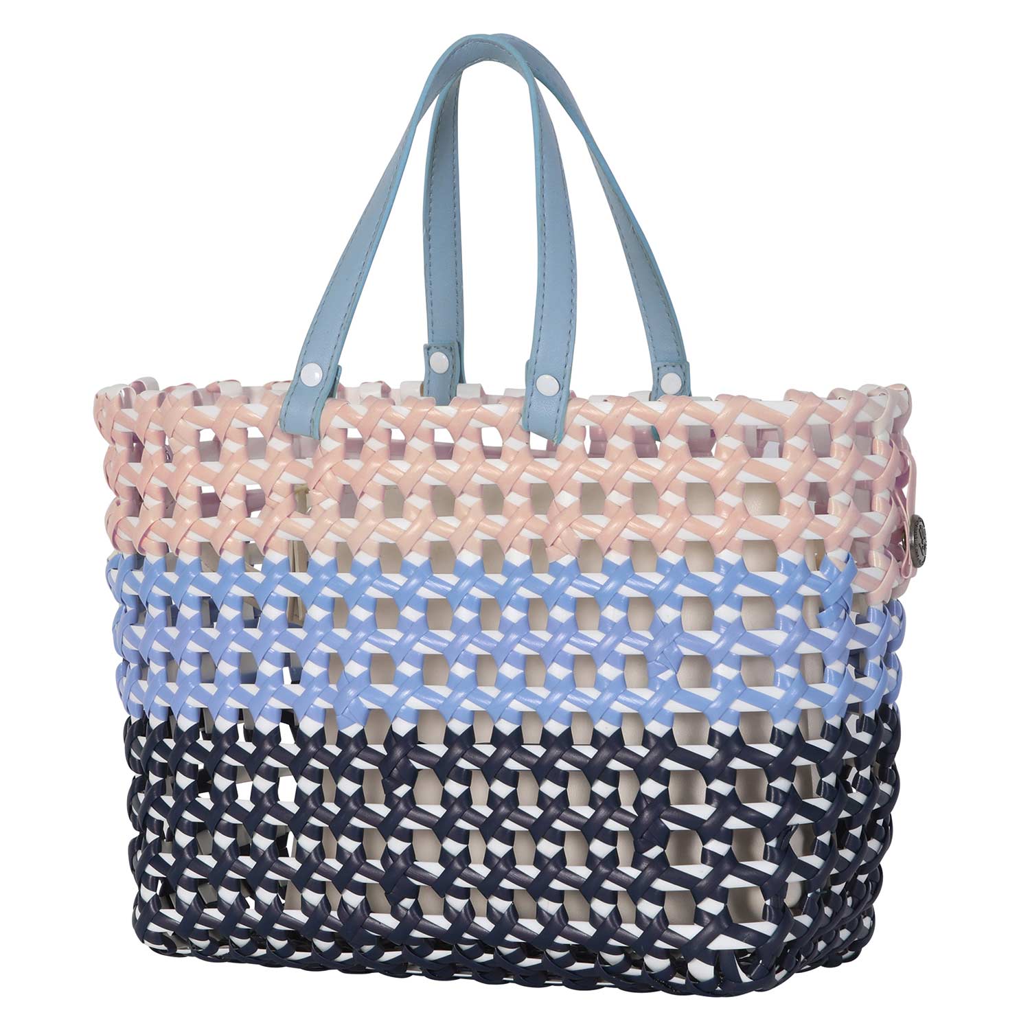 Handed By - Maze mini Handtasche lagoon blue mix