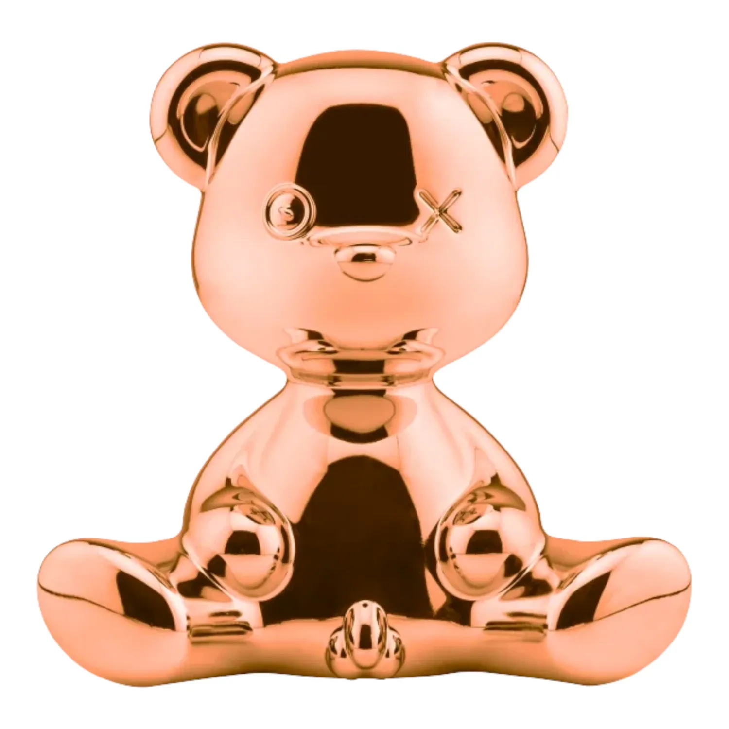 Qeeboo - Teddy Boy Leuchte Metal Finish mit Kabel
