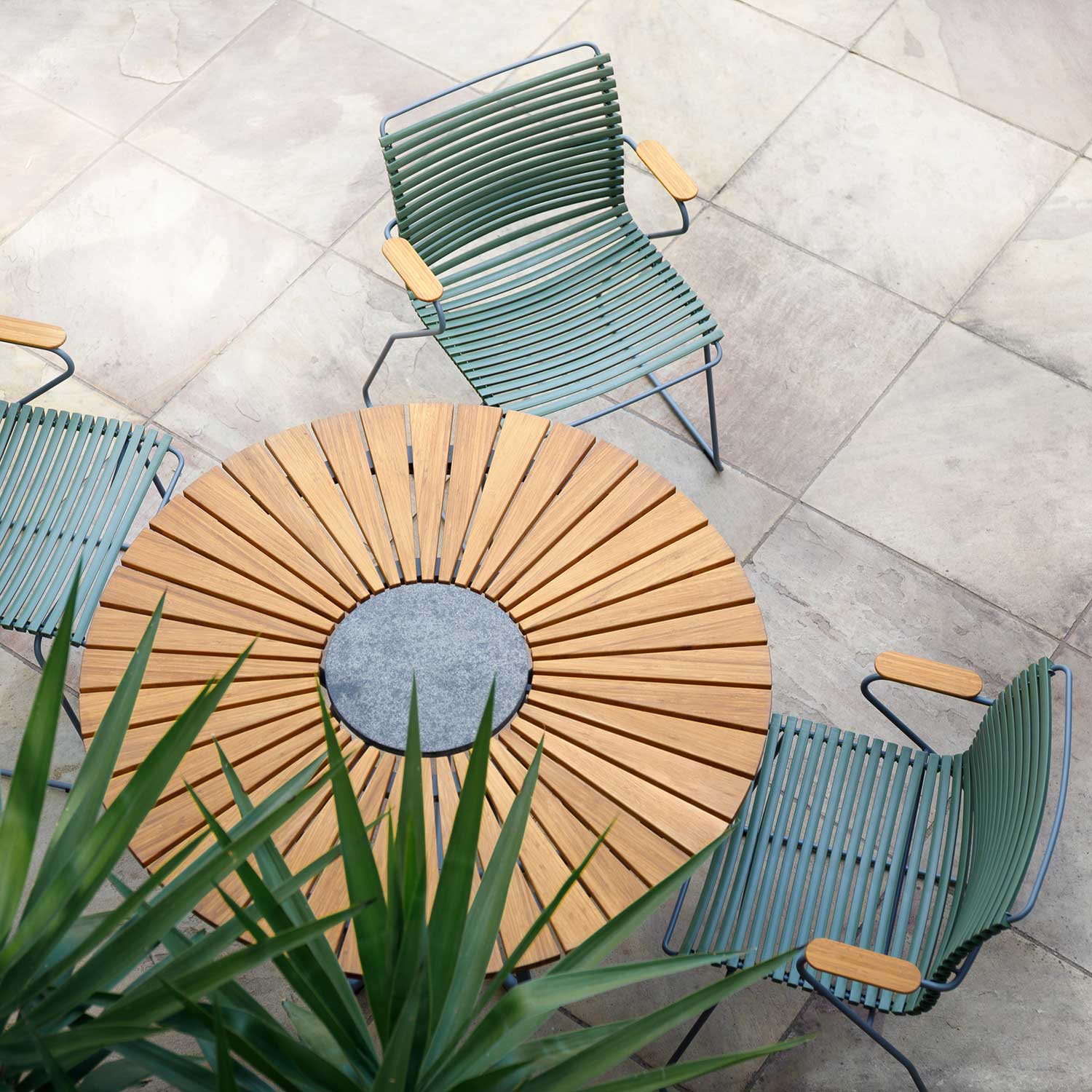 HOUE - Click Gartensessel dusty green