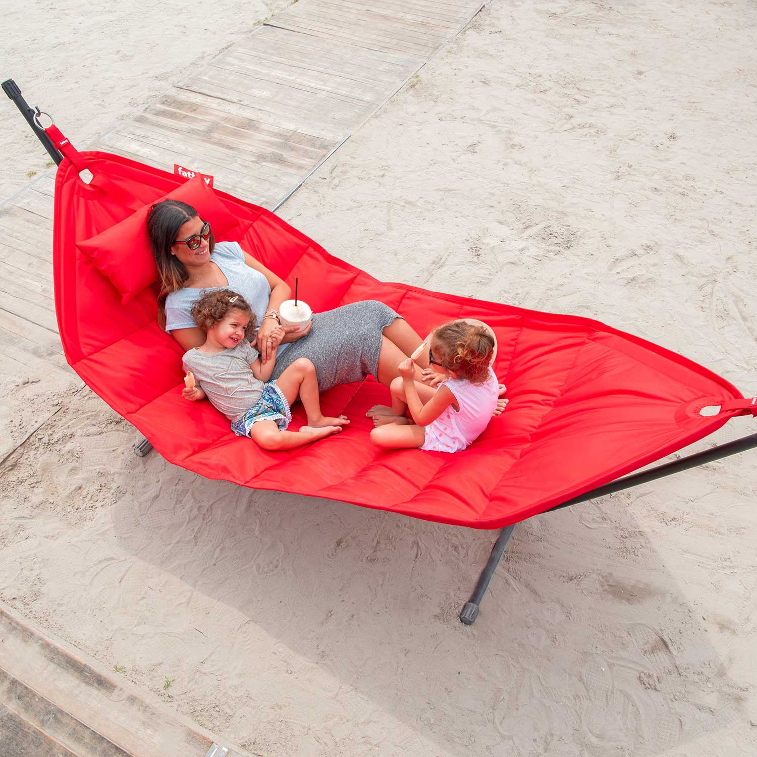 fatboy haengematte  rot family 58861