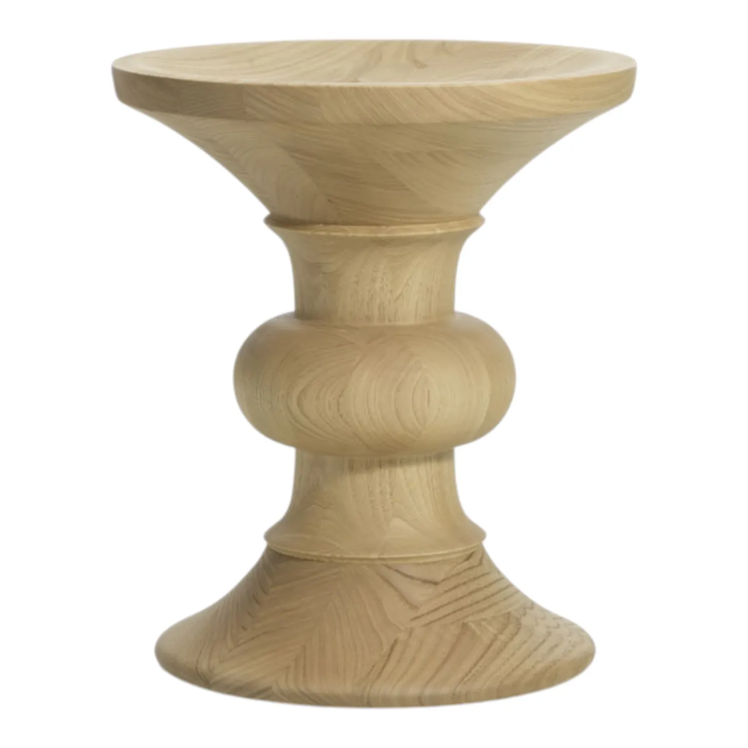 Vitra - Eames Hocker B Kastanie natur