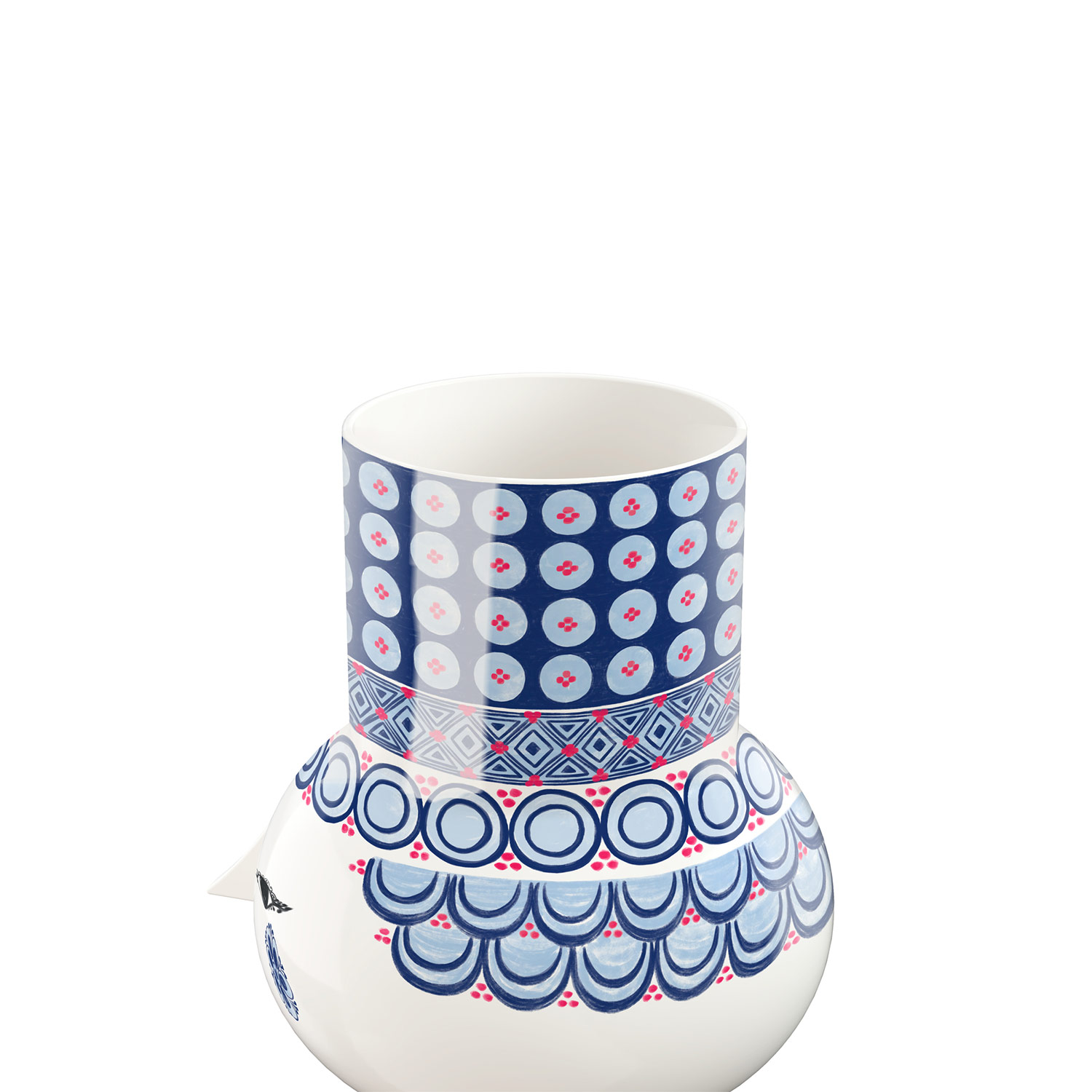 Björn Wiinblad - Olga Vase H15 cm pink