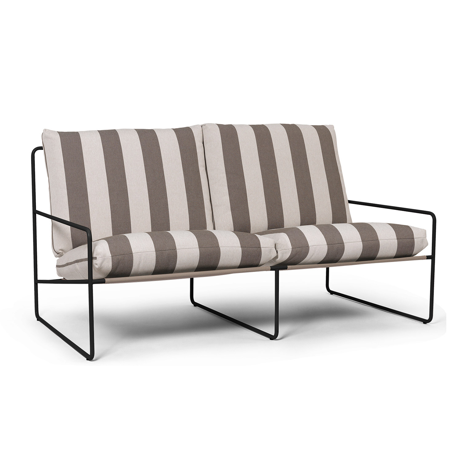 Ferm Living - Desert 2-Sitzer Sofa cashmere/Dolce dark sand