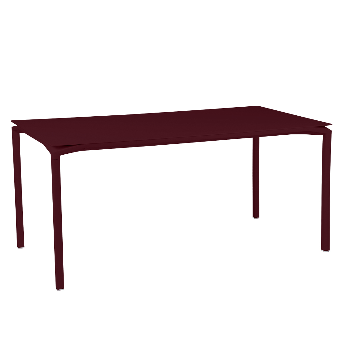 fermob calvi tisch 160x80 schwarzkirsche B9 77925