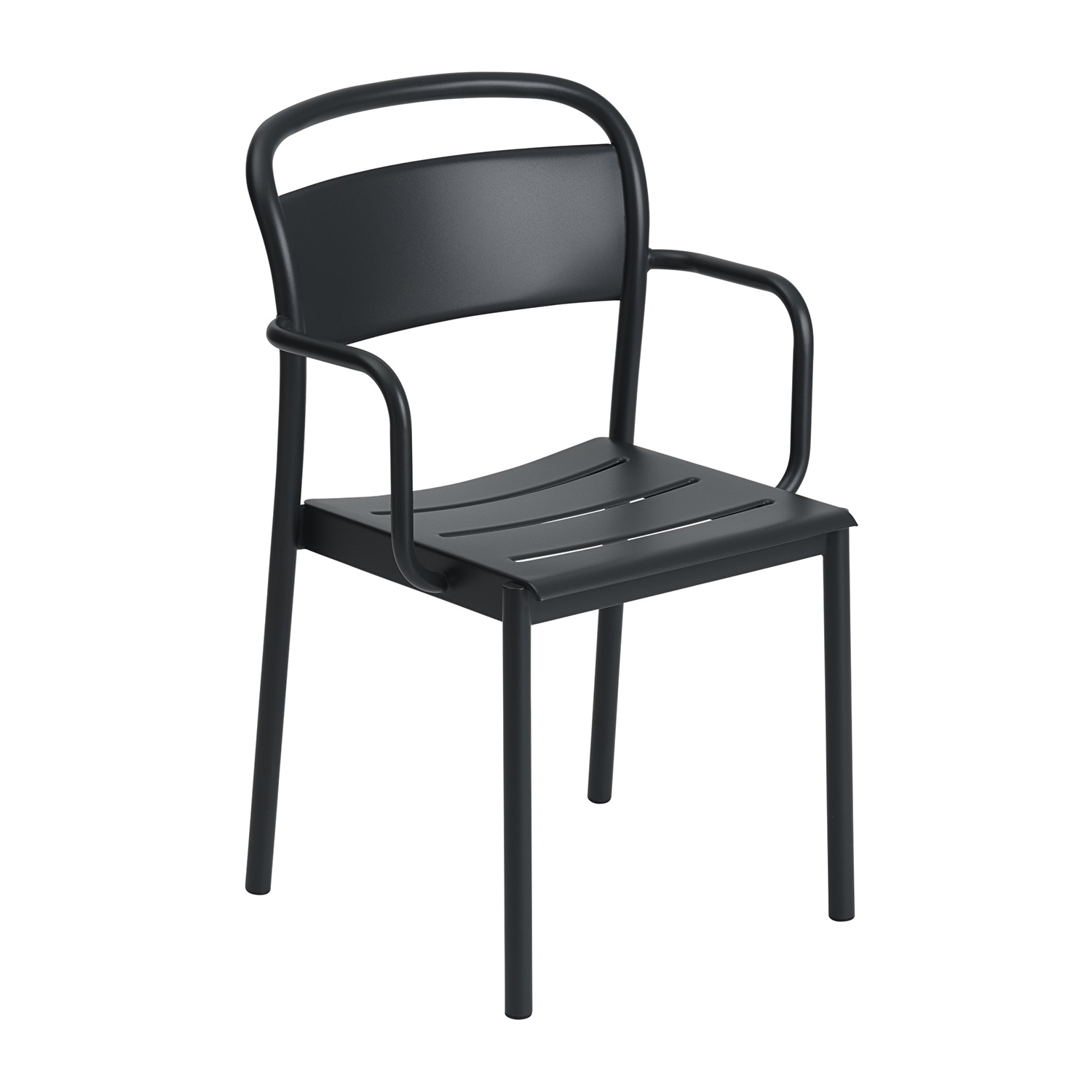 muuto linear armchair black 65399