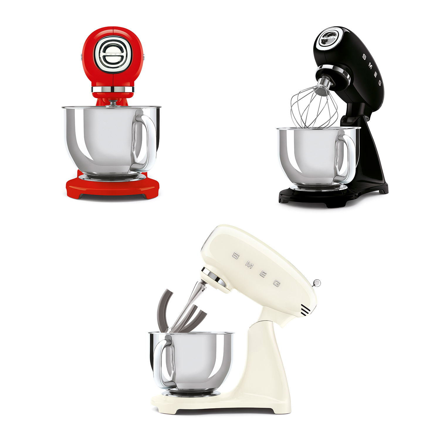 Smeg Kchenmaschine SMF03 dreierlei