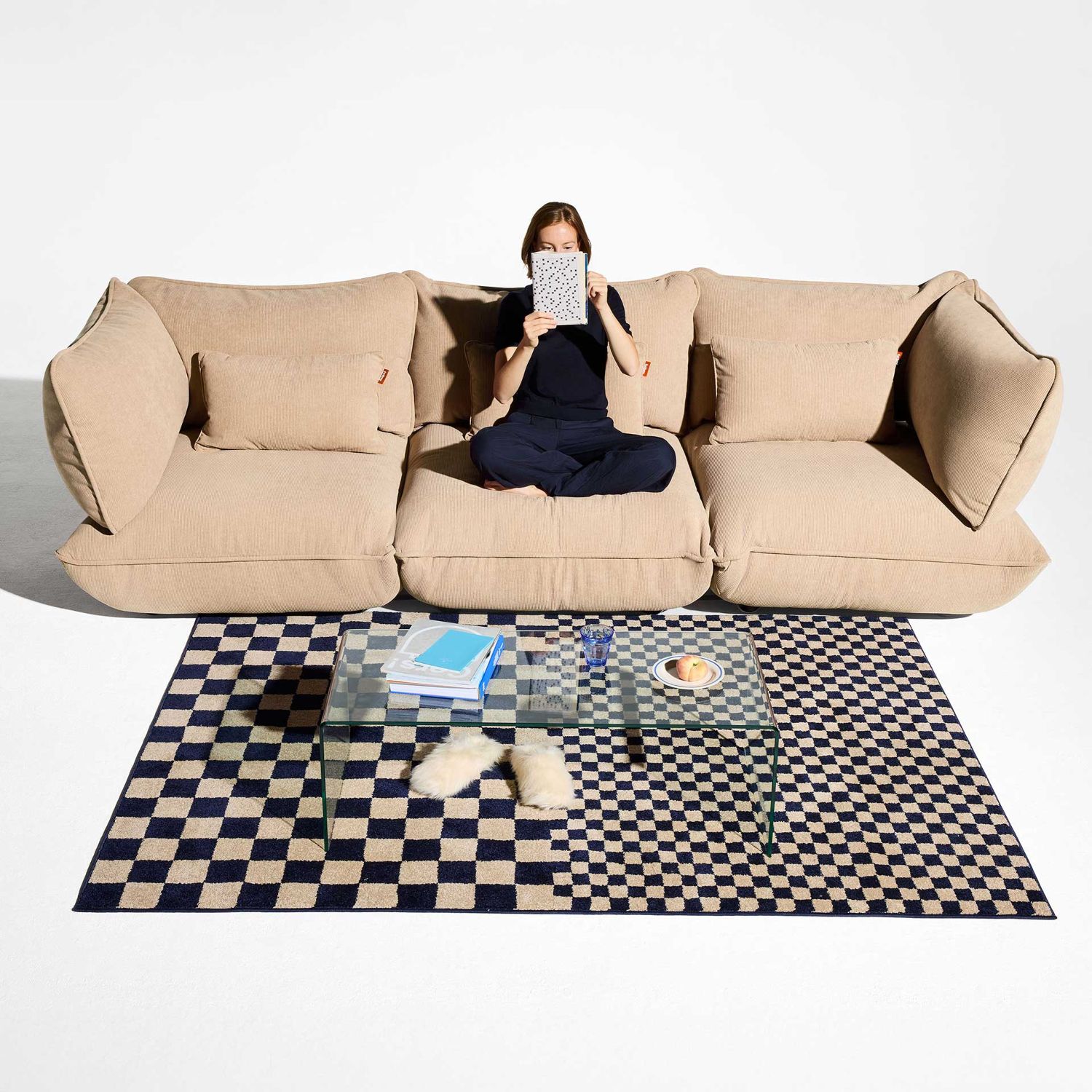 Fatboy - Sumo Sitz Cord recycled beige