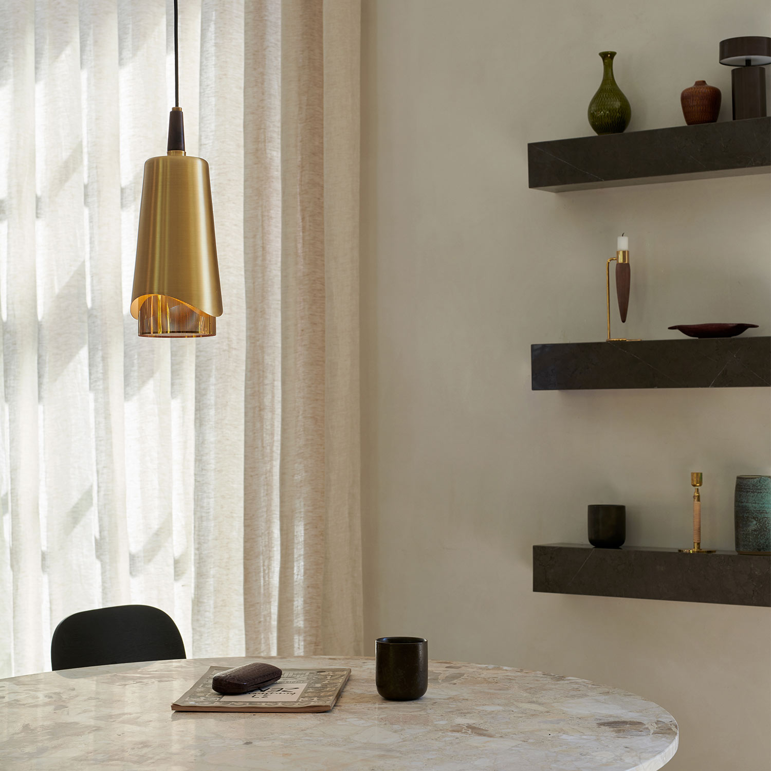 menu umanoff pendelleuchte gold 72260