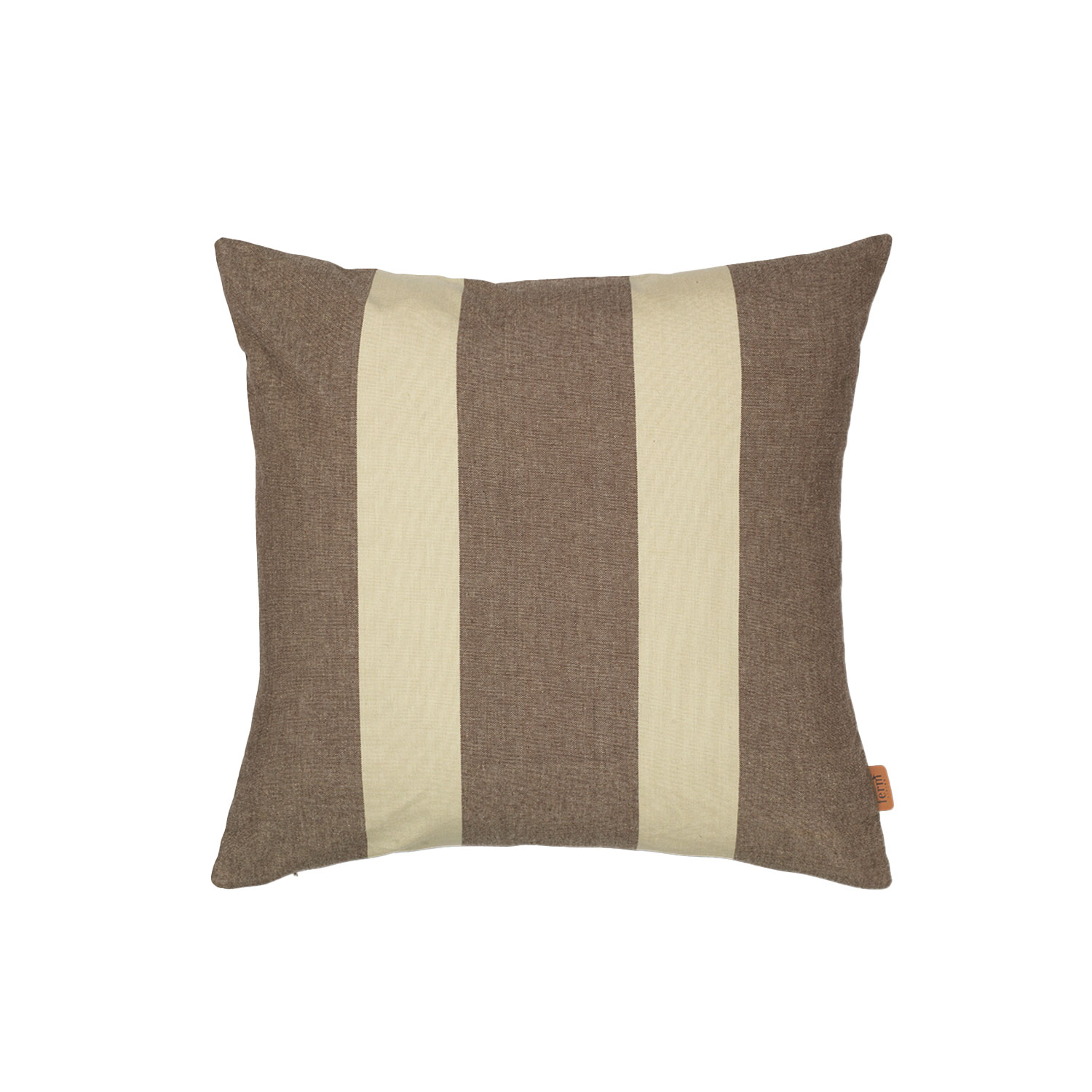 fermLIVING Strand Aussenkissen Ersatzbezug CarobBrownParchment 1104269064 1104269309 102032