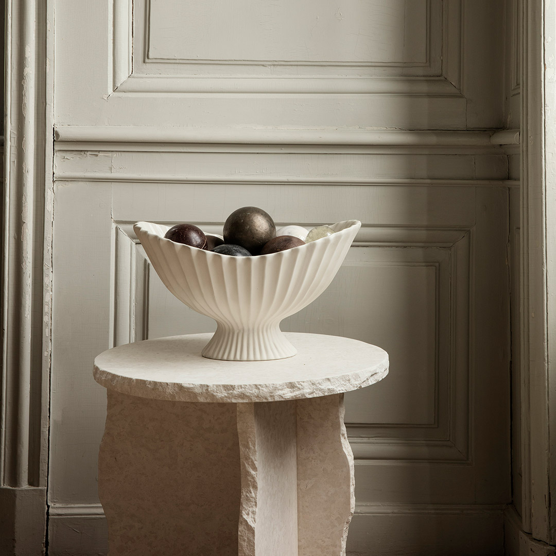 ferm living fountain centrepiece dekoschale 75002