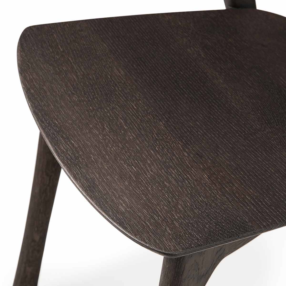 ehtnicraft bok stuhl braun eiche 85397