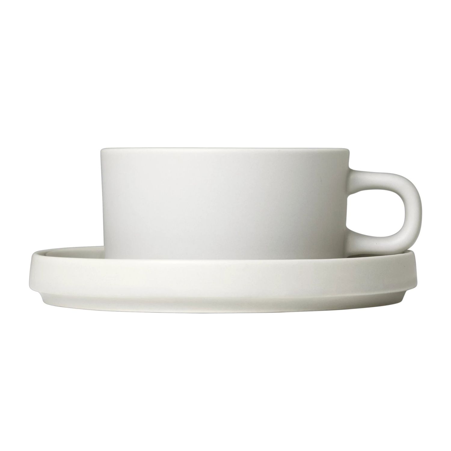 blomus - PILAR 2x Teetasse mit Untersetzer